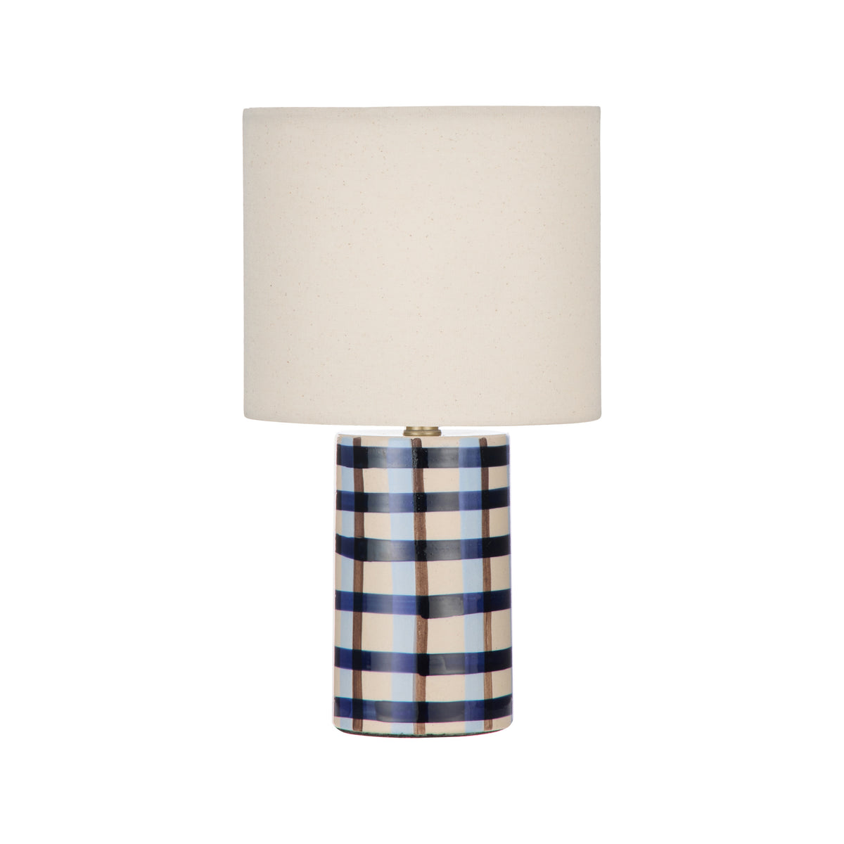 Emporium Leni Table Lamp Blue & Ivory