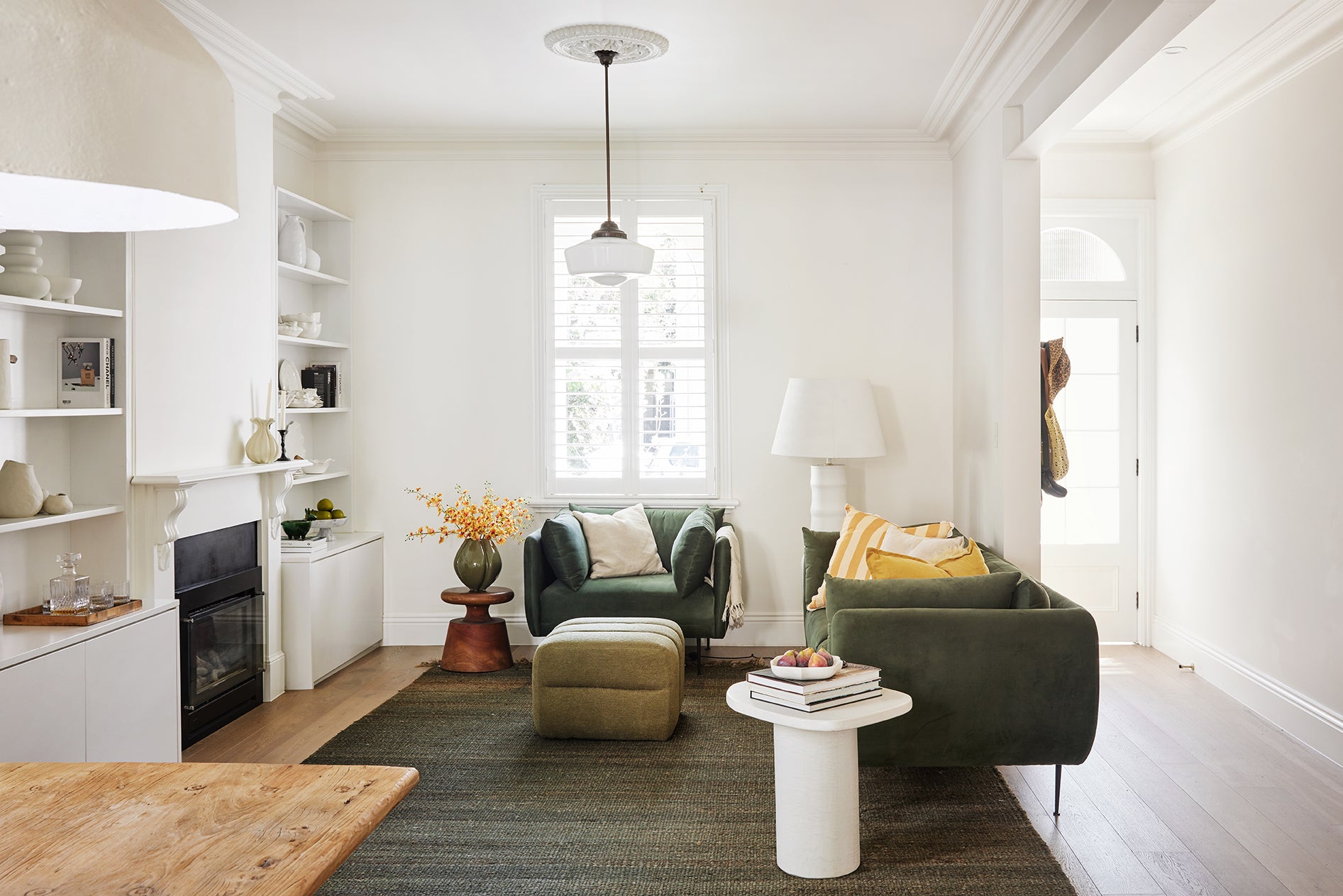 Faux Dancing Orchid Spray - Bambi Vase | Three Birds Set