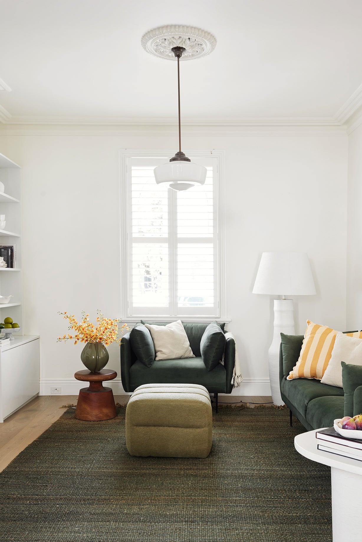 Faux Dancing Orchid Spray - Bambi Vase | Three Birds Set