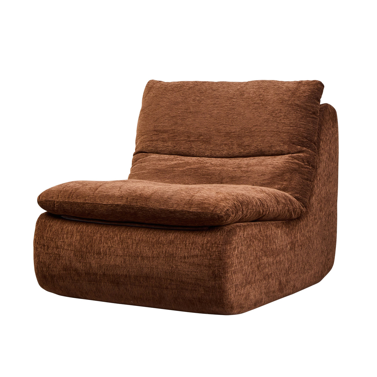 Amalfi Jude Foam Sofa Chair Brown