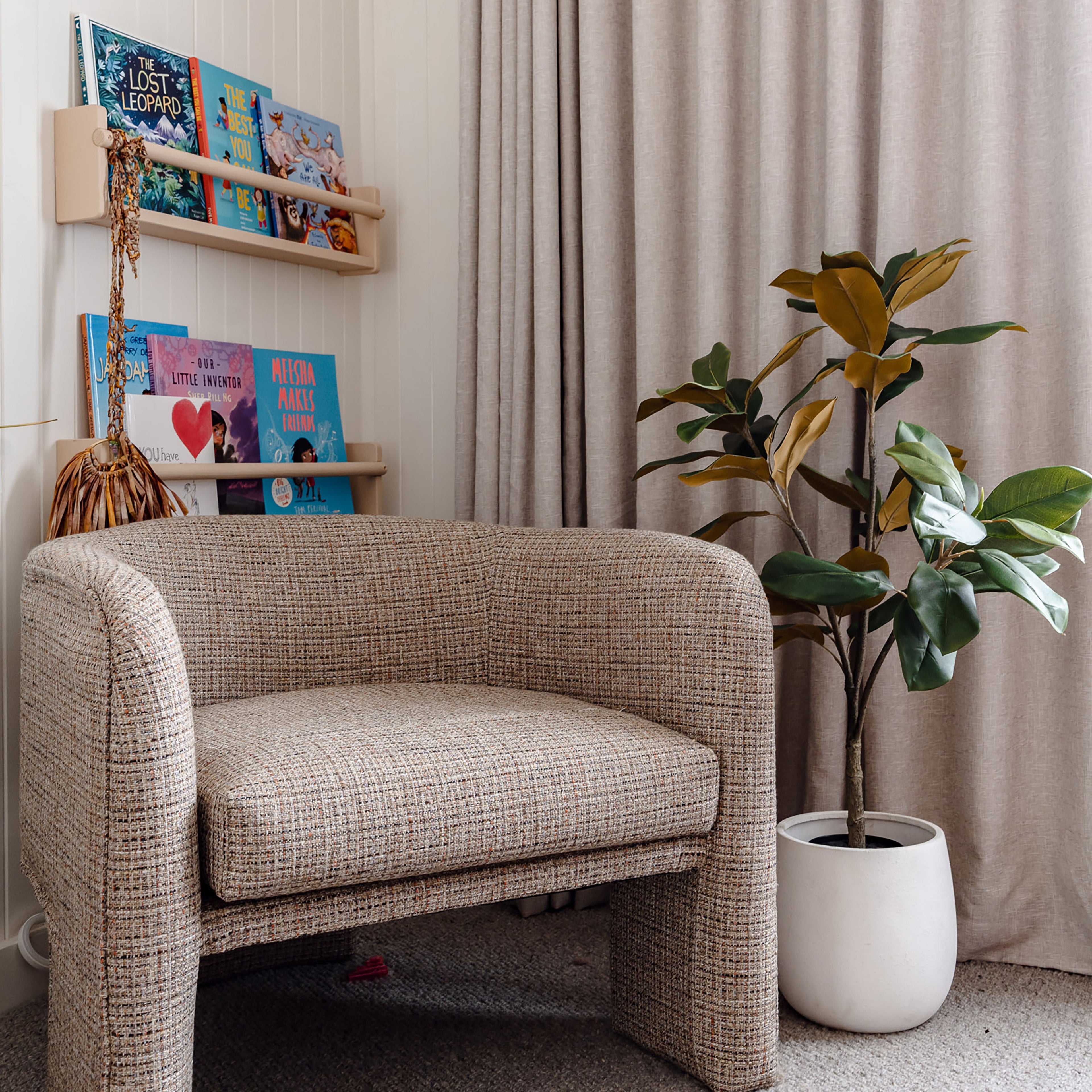 Tub Pot | White - 23cm