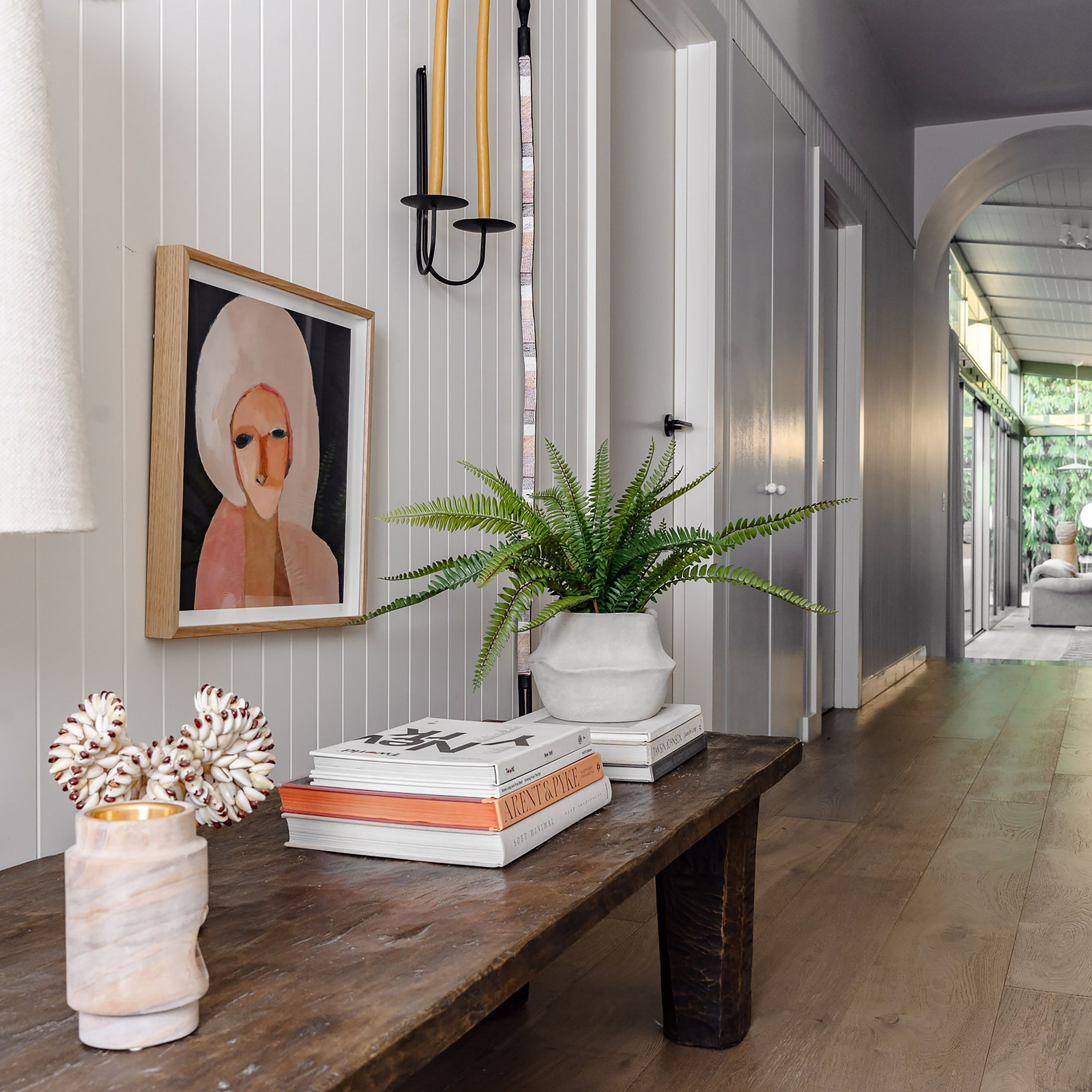 Maliah Pot Wide | Cream - 15cm