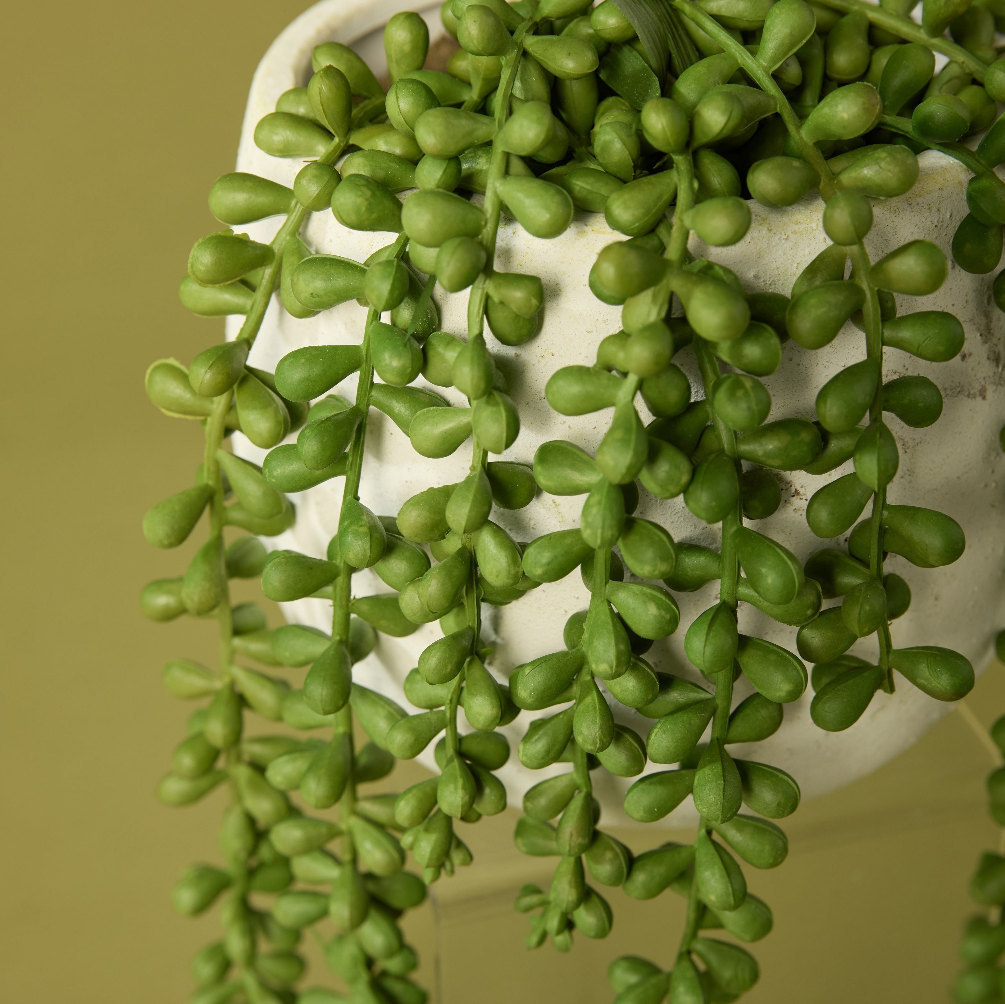 Faux Hanging Pearls - Tub Pot | 66cm