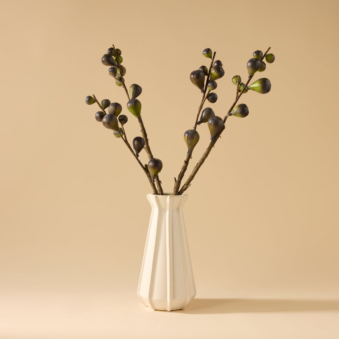 Faux Wild Fig Spray | Burgundy - 70cm