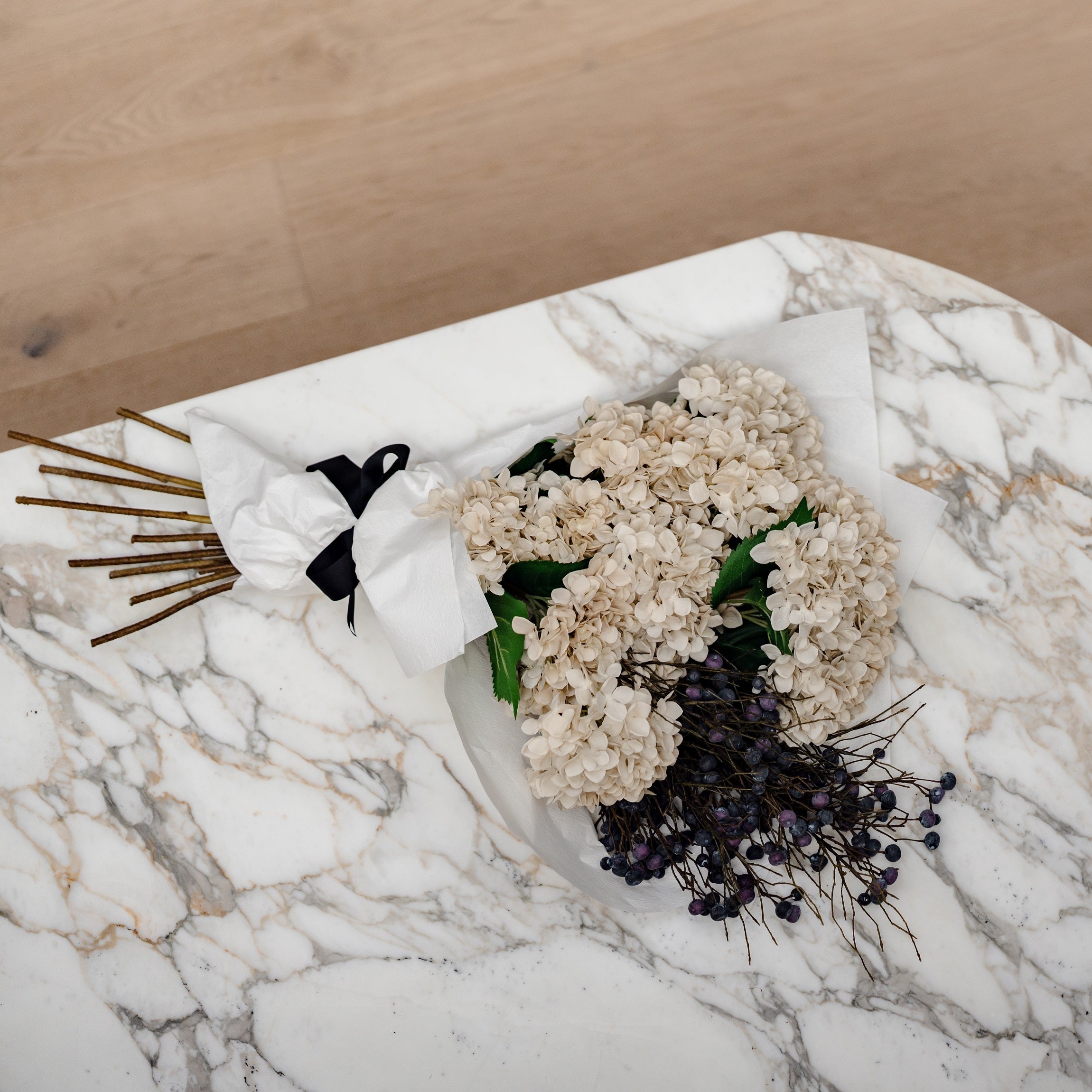 Faux Wild Berry Spray | 100cm