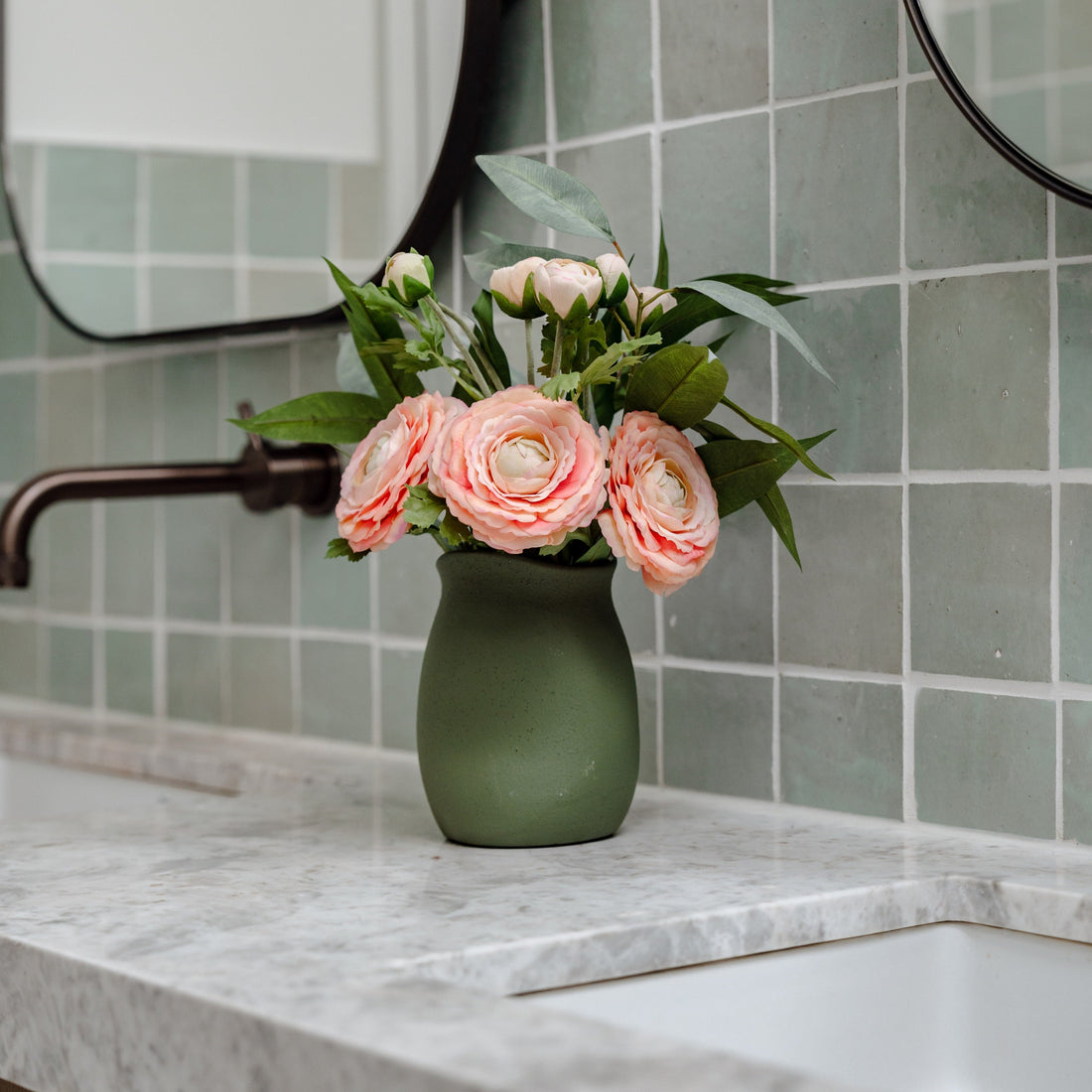 Maliah Pot | Green - 15cm