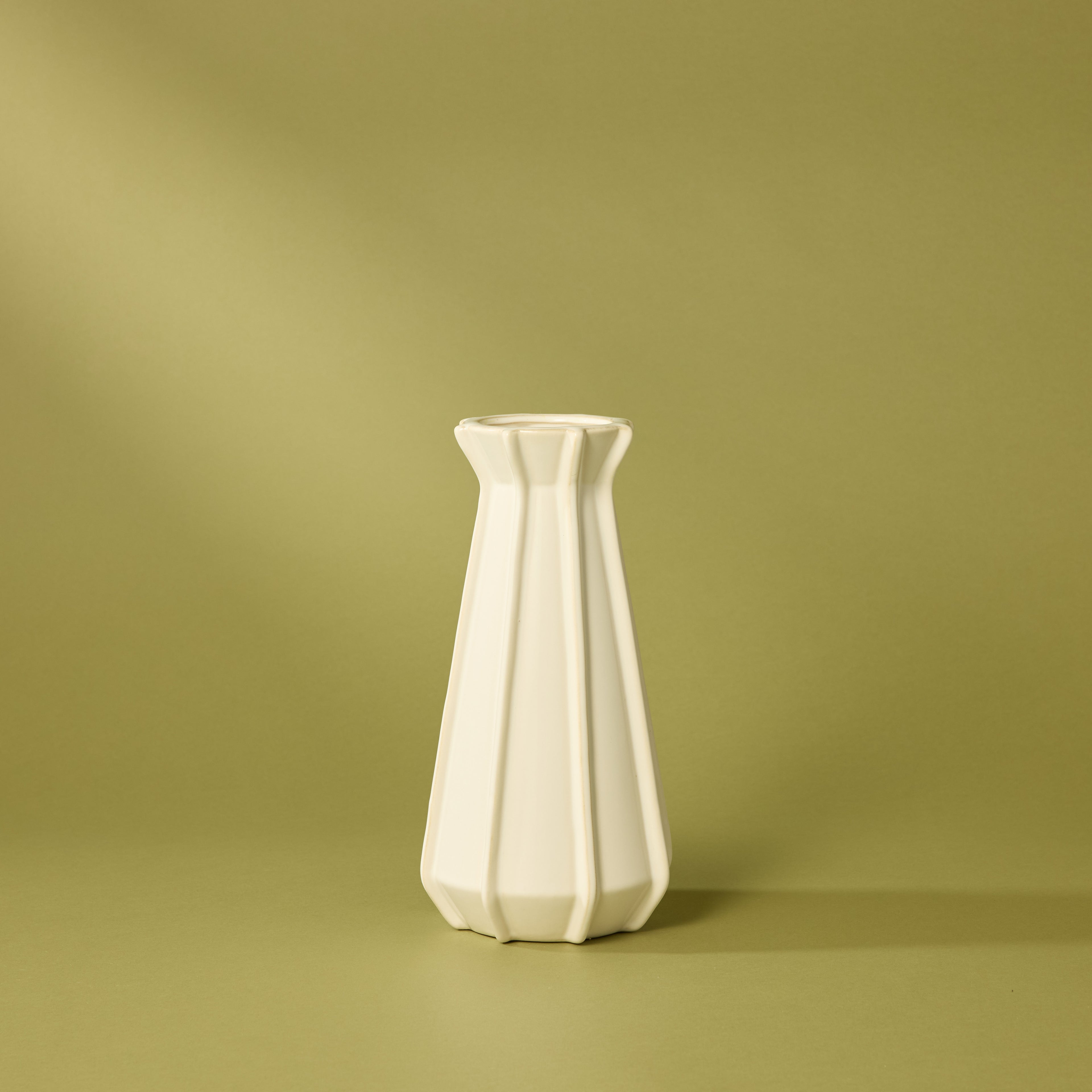 Hester Vase | Cream - 30cm