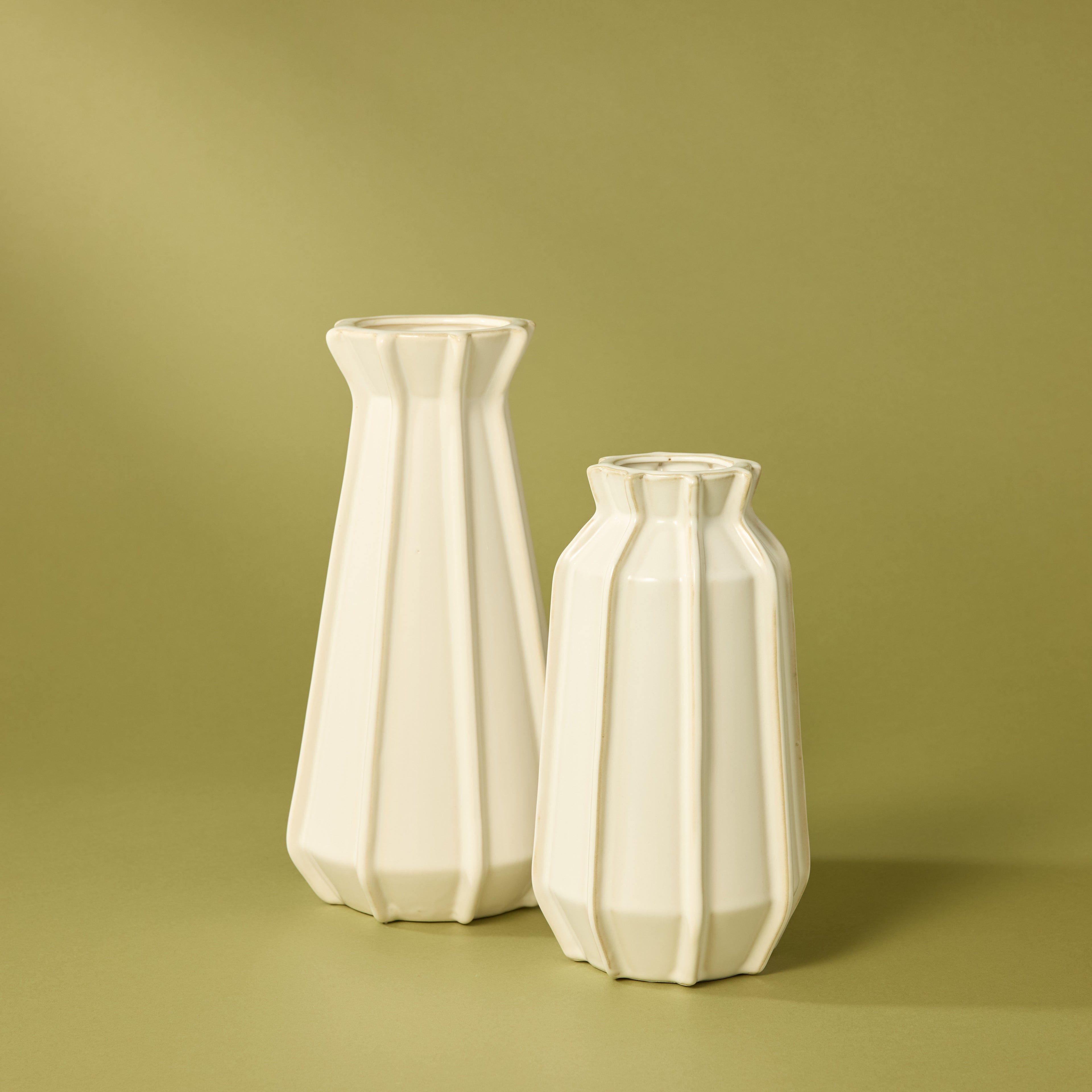 Hester Vase | Cream - 30cm