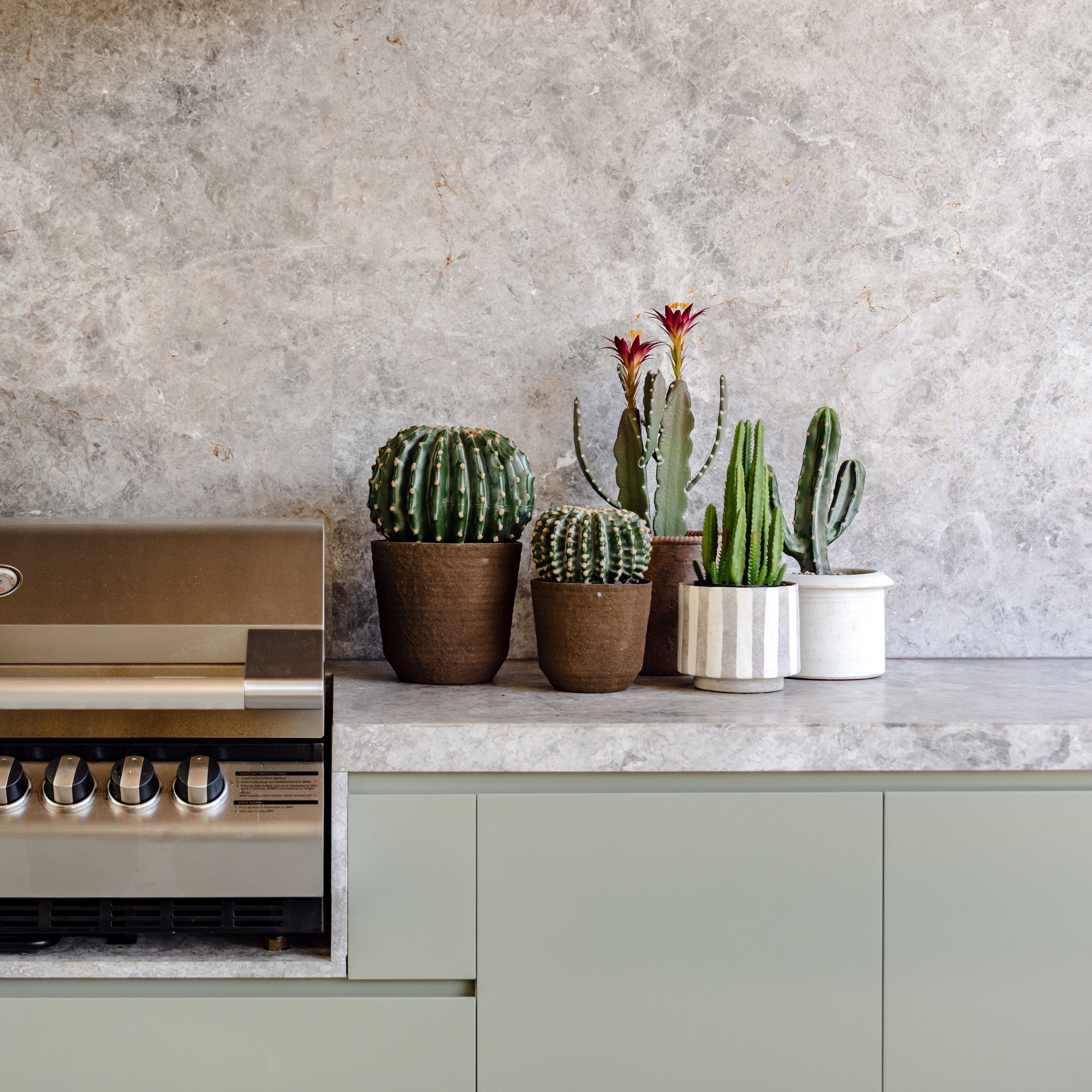 Faux Barrel Cactus | 35cm