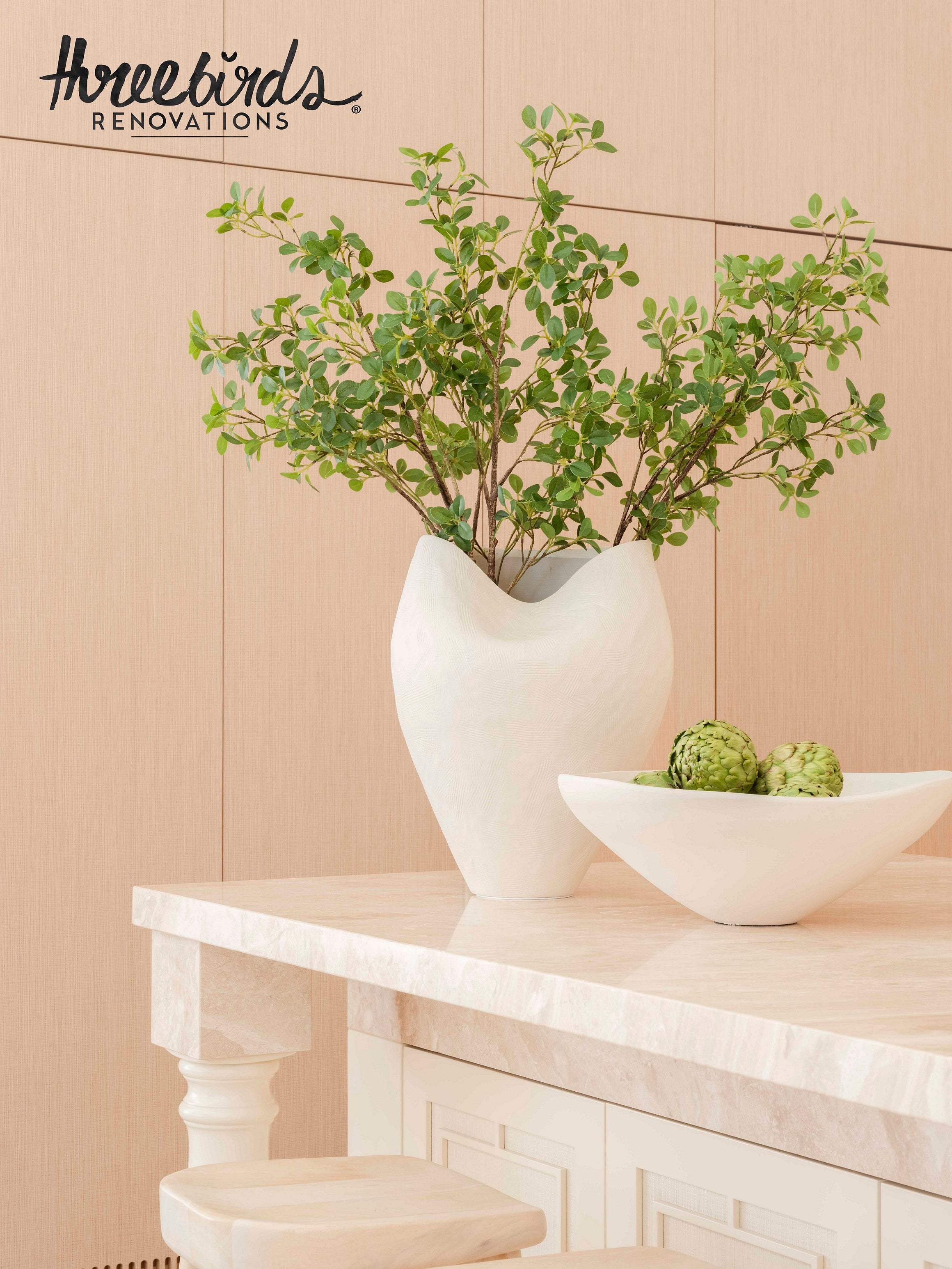 Faux Mini Leaf Branch | Green - 115cm