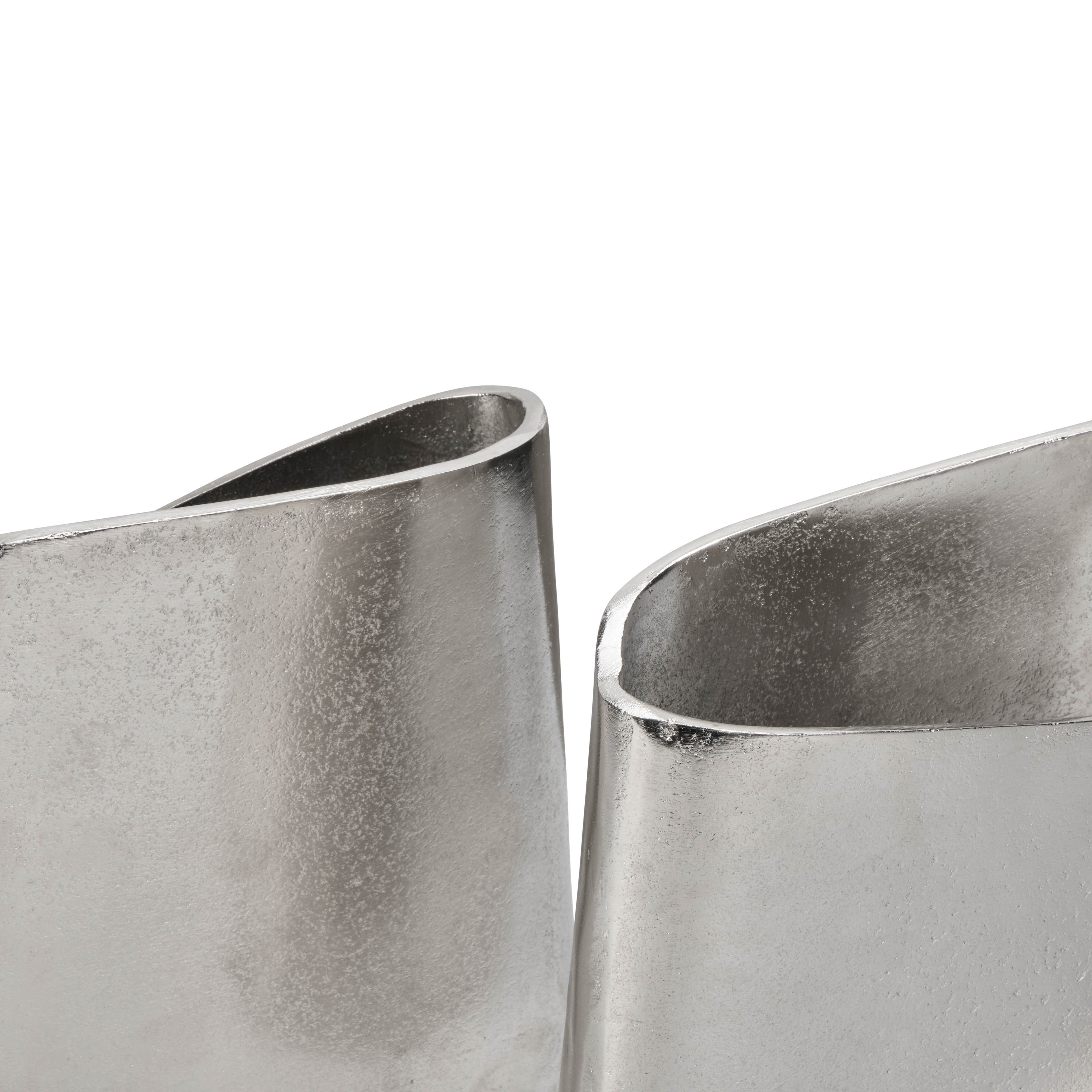 Grand Designs Arden Bookends 2pcs Set Raw Nickle
