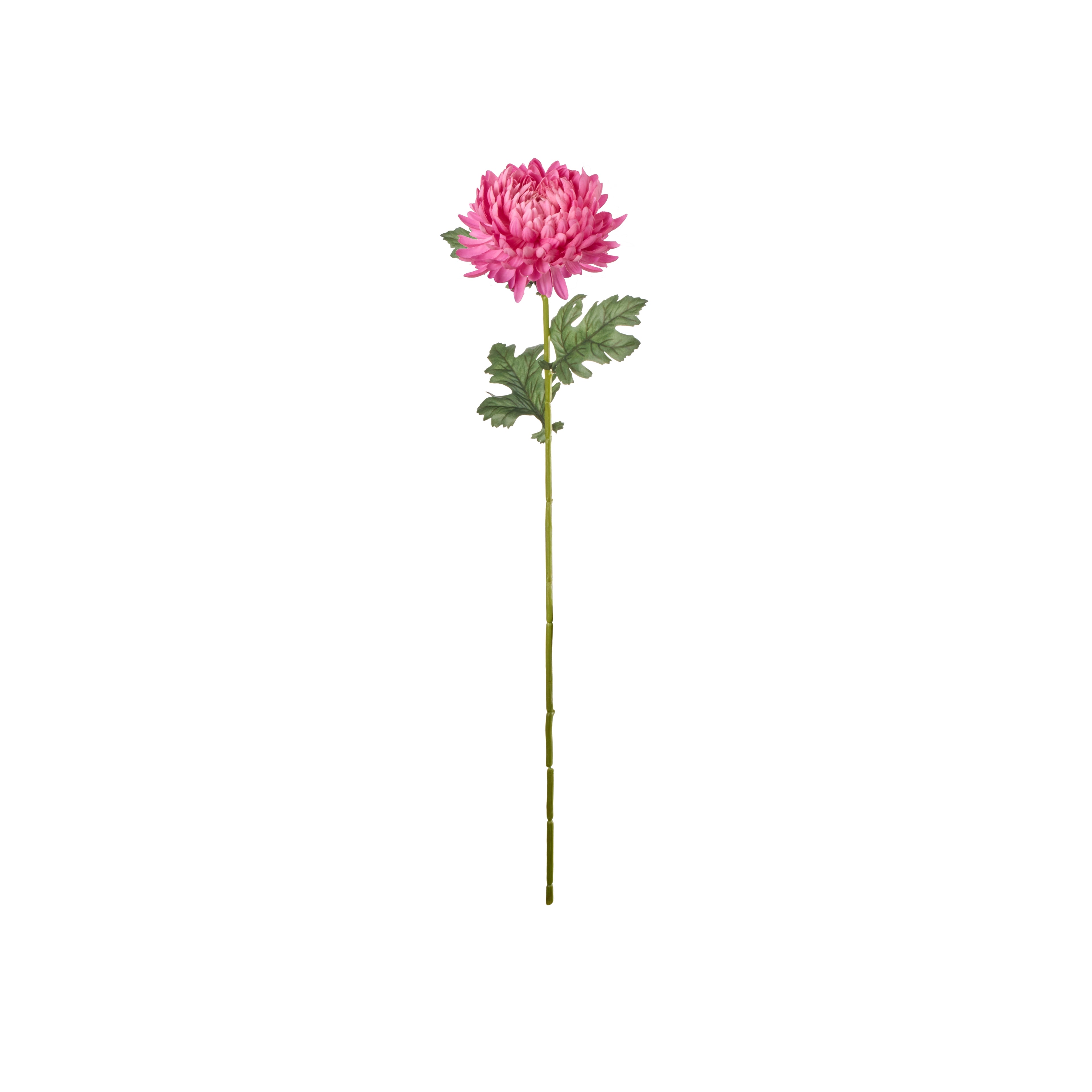 Faux Chrysanthemum Stem Real Touch| Pink - 74cm
