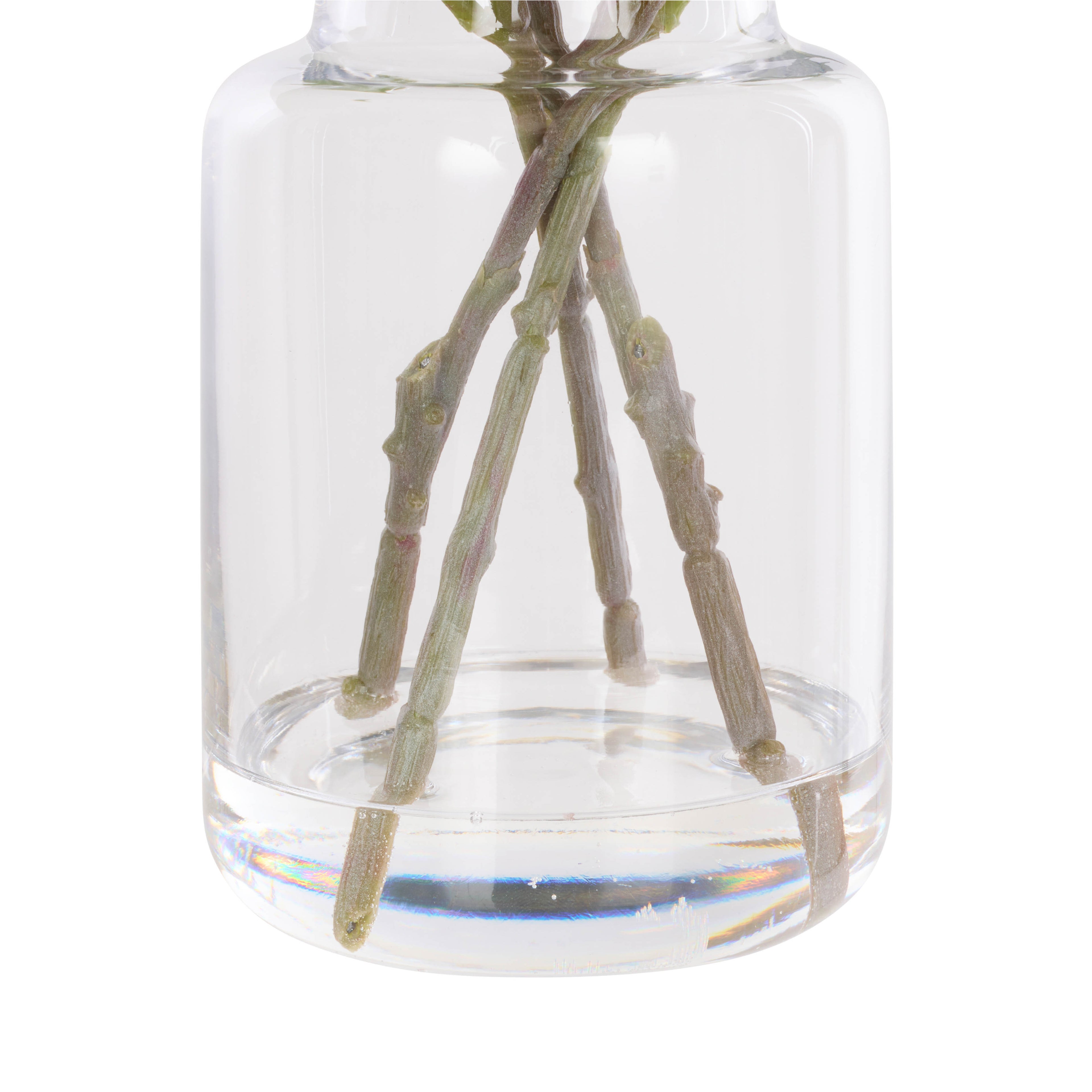 Faux Gum Nut Eucalyptus Arrangement - Pail Vase