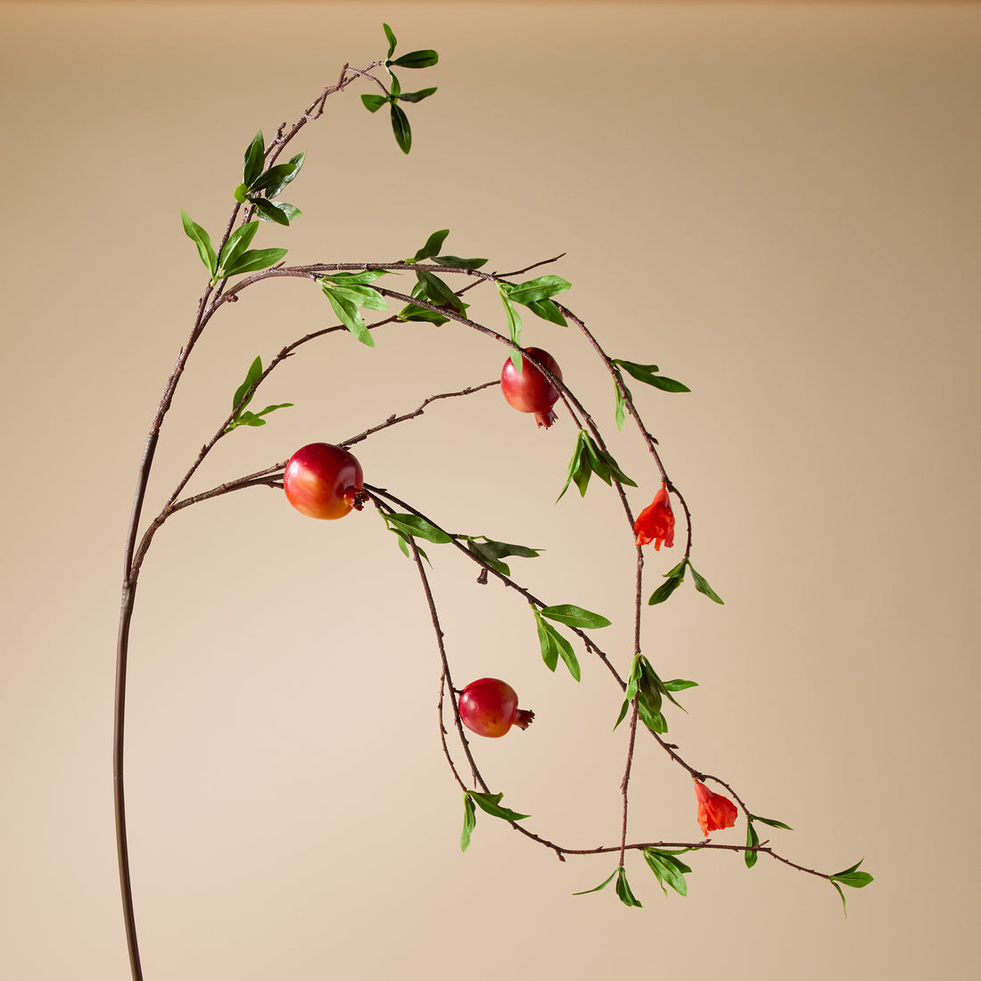 Faux Weeping Pomegranate | Red - 130cm