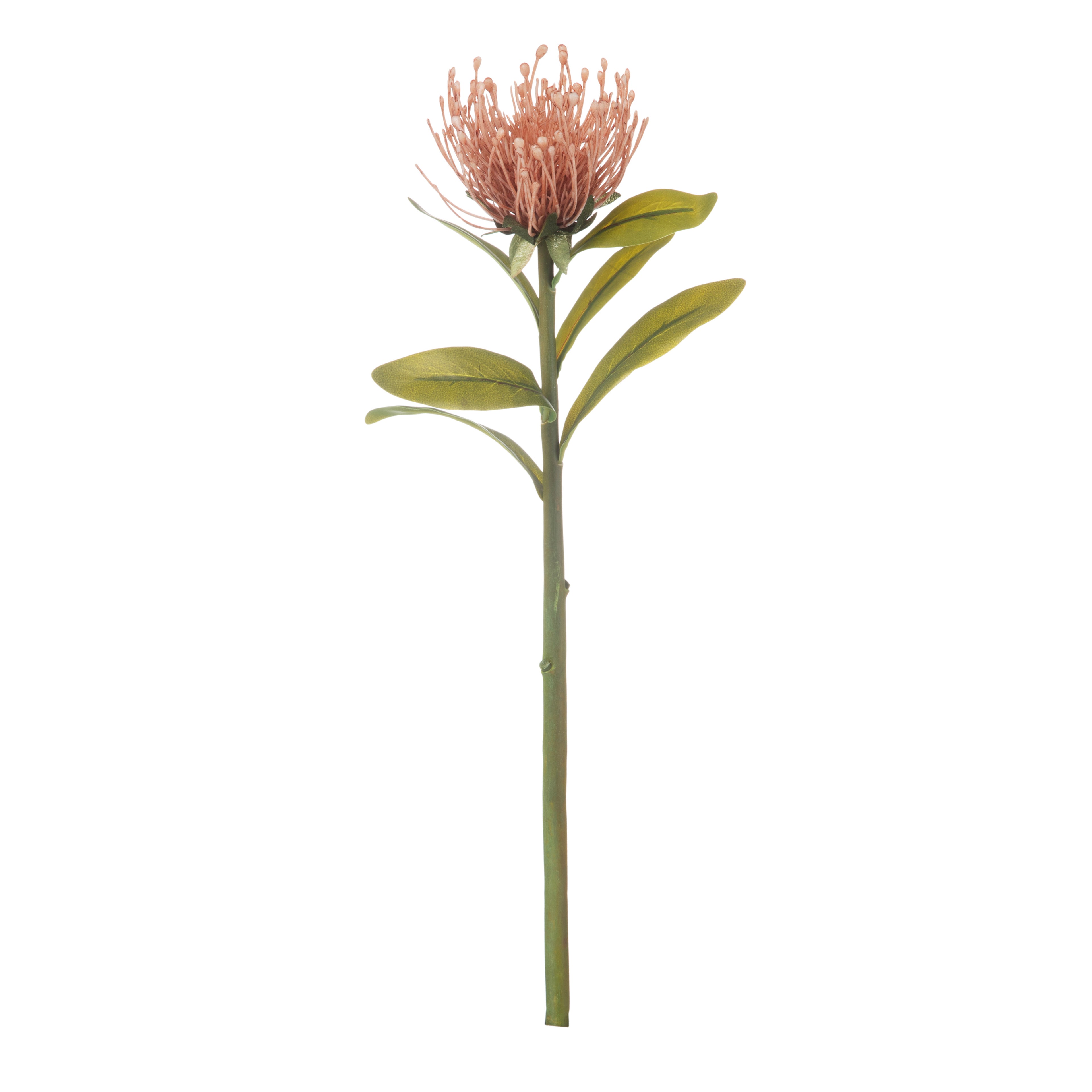 Faux Pincushion Stem | Pink - 43cm
