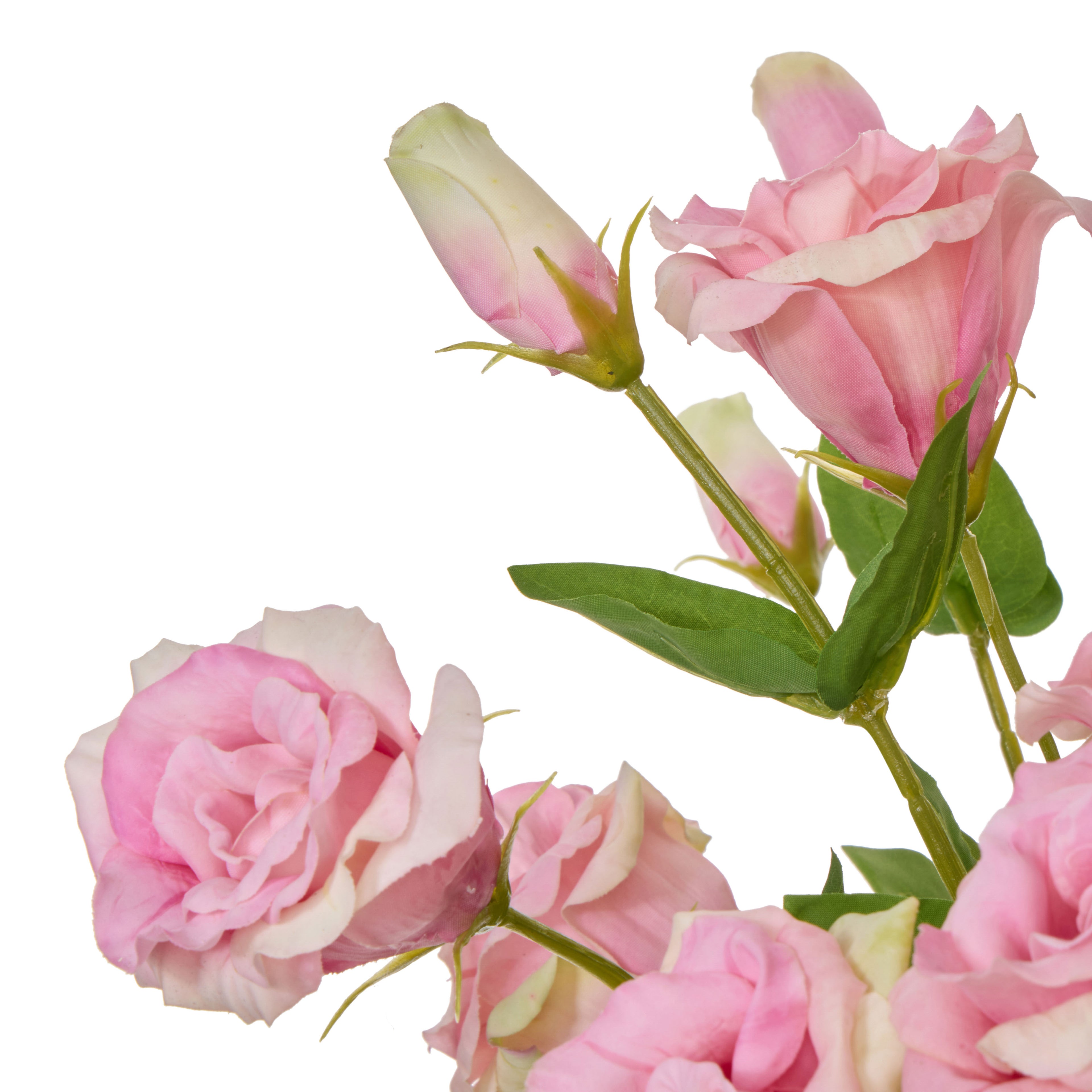 Faux Lisianthus - Claire Vase | Pink - 53cm
