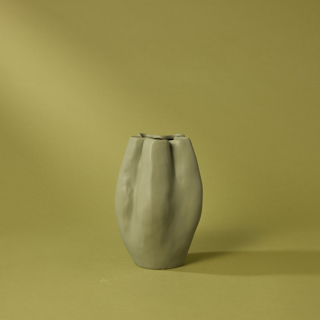 Fluid Vase Tall | Green - 24cm