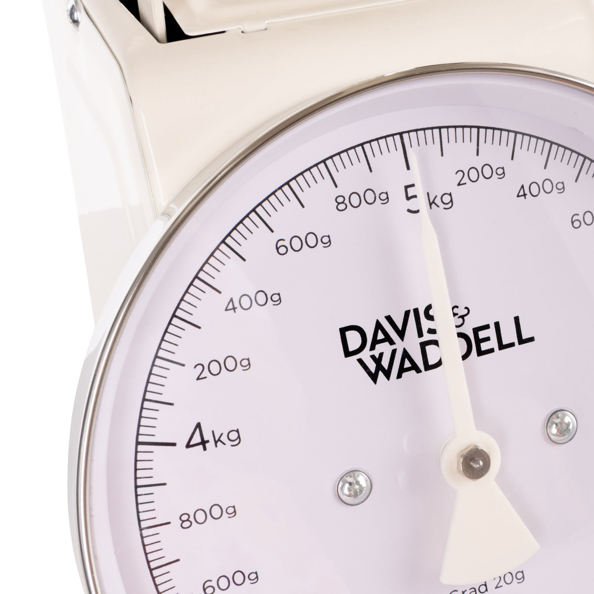 Davis & Waddell Newbury Mechanical Timer and Scale 2pcs Set Cream
