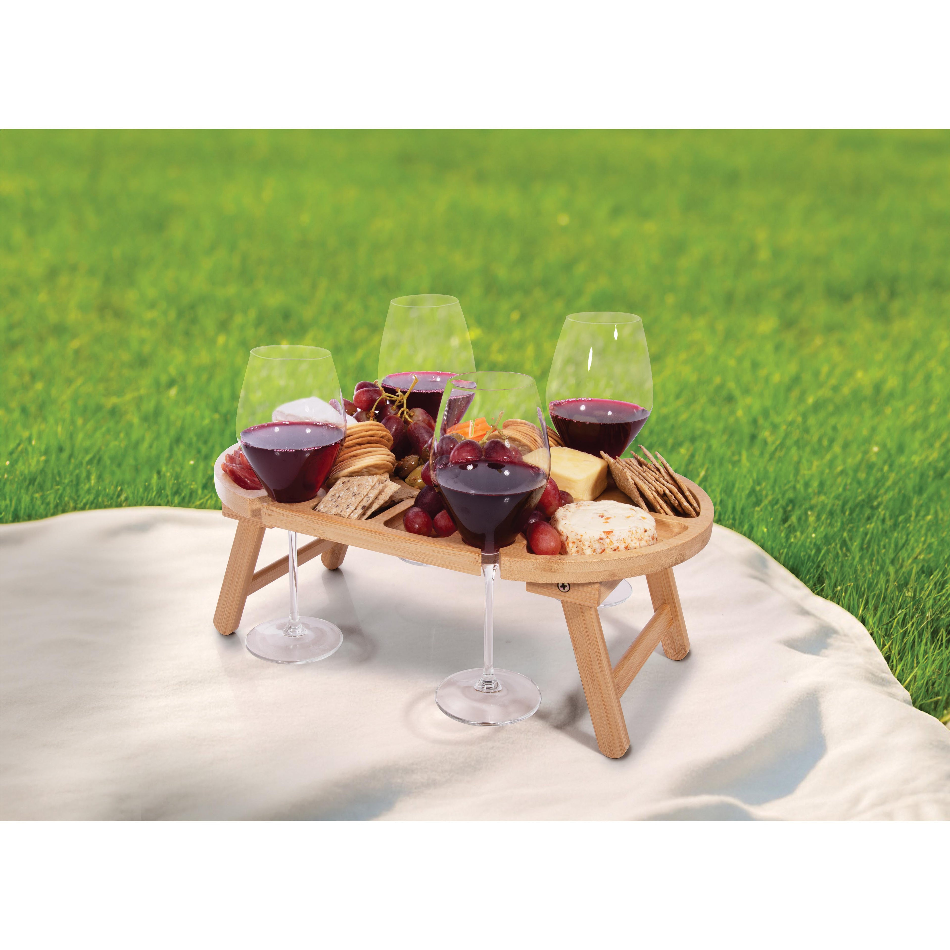 isGift Eclectic Summer - Mini Picnic Table Natural