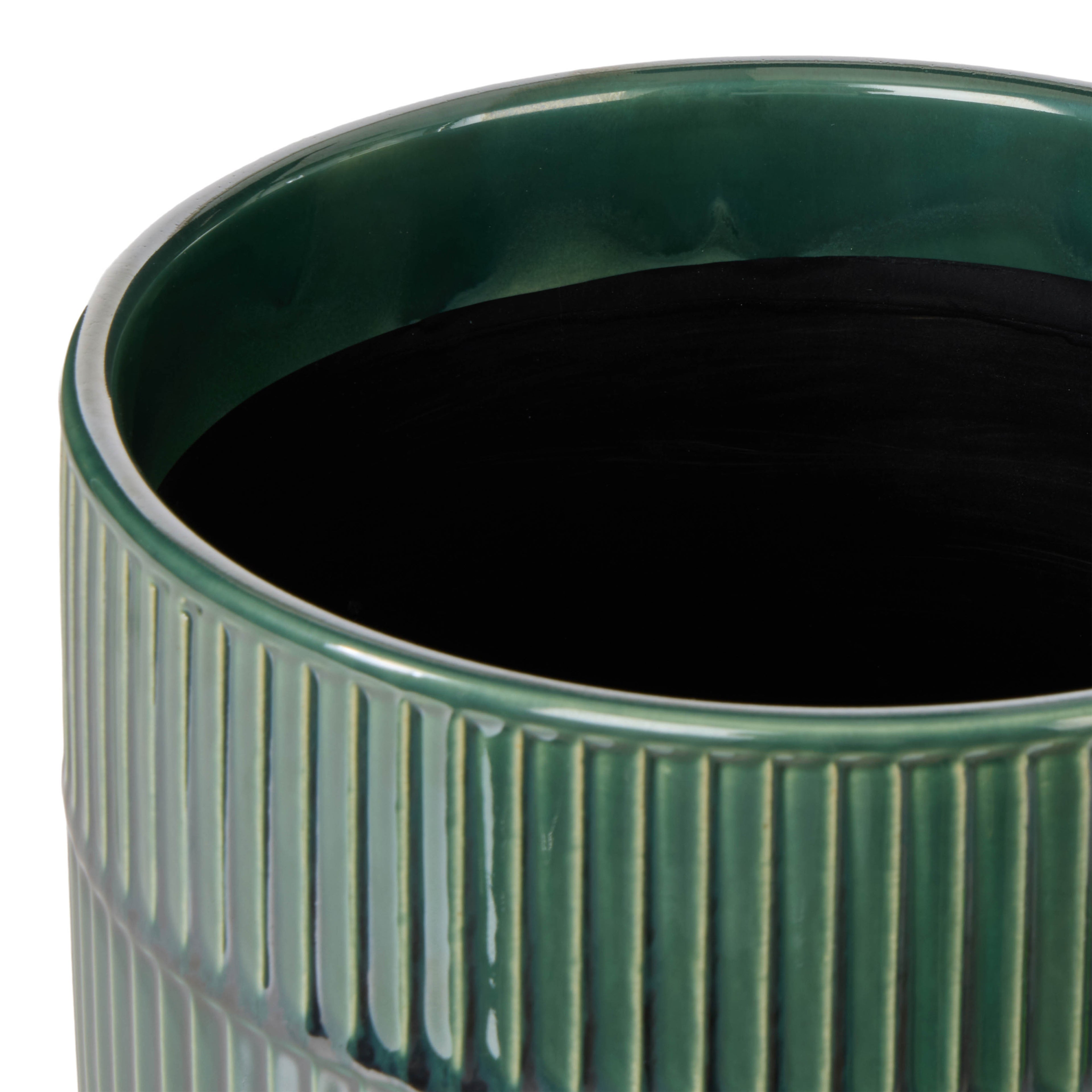 River Pot | Teal - 15cm