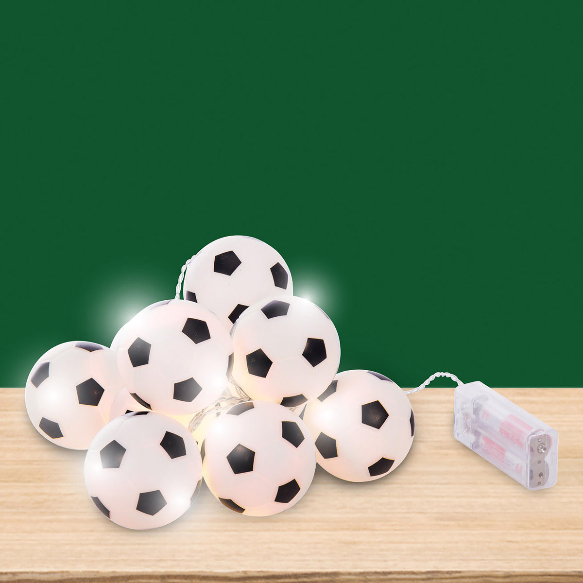 Discovery Zone Illuminate String Lights - Soccer