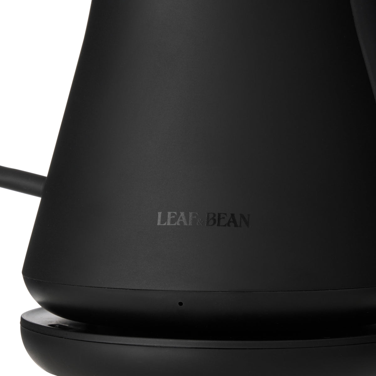 Leaf & Bean Electric Gooseneck Kettle 800ml Black