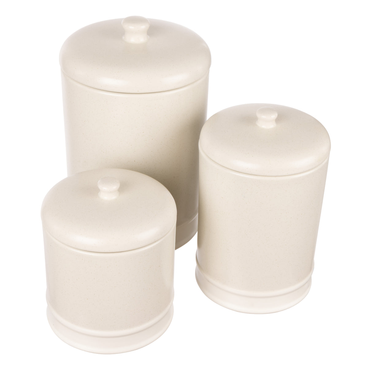 Davis & Waddell Darley Canister 3pcs Set Cream