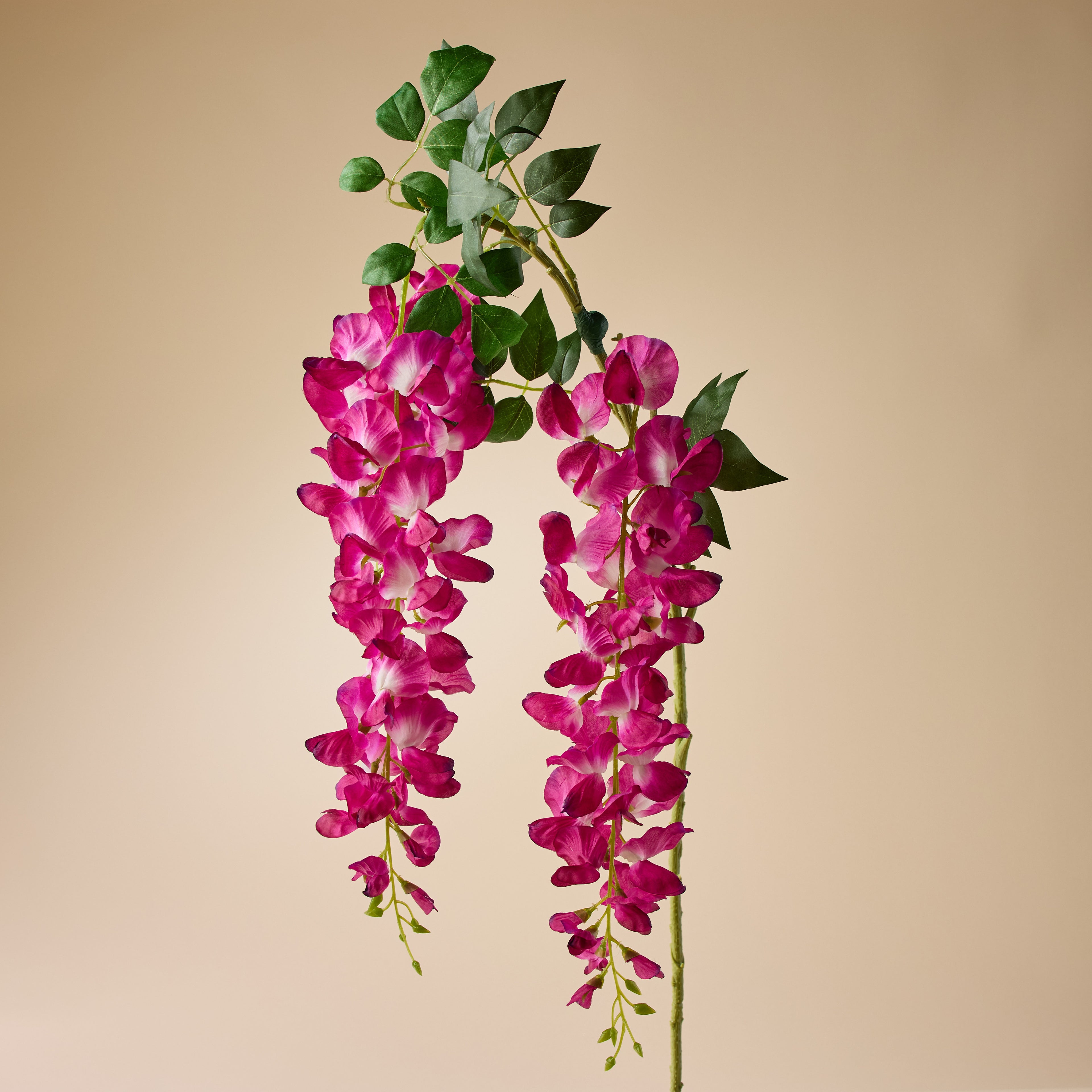 Faux Wisteria Spray | Pink - 130cm