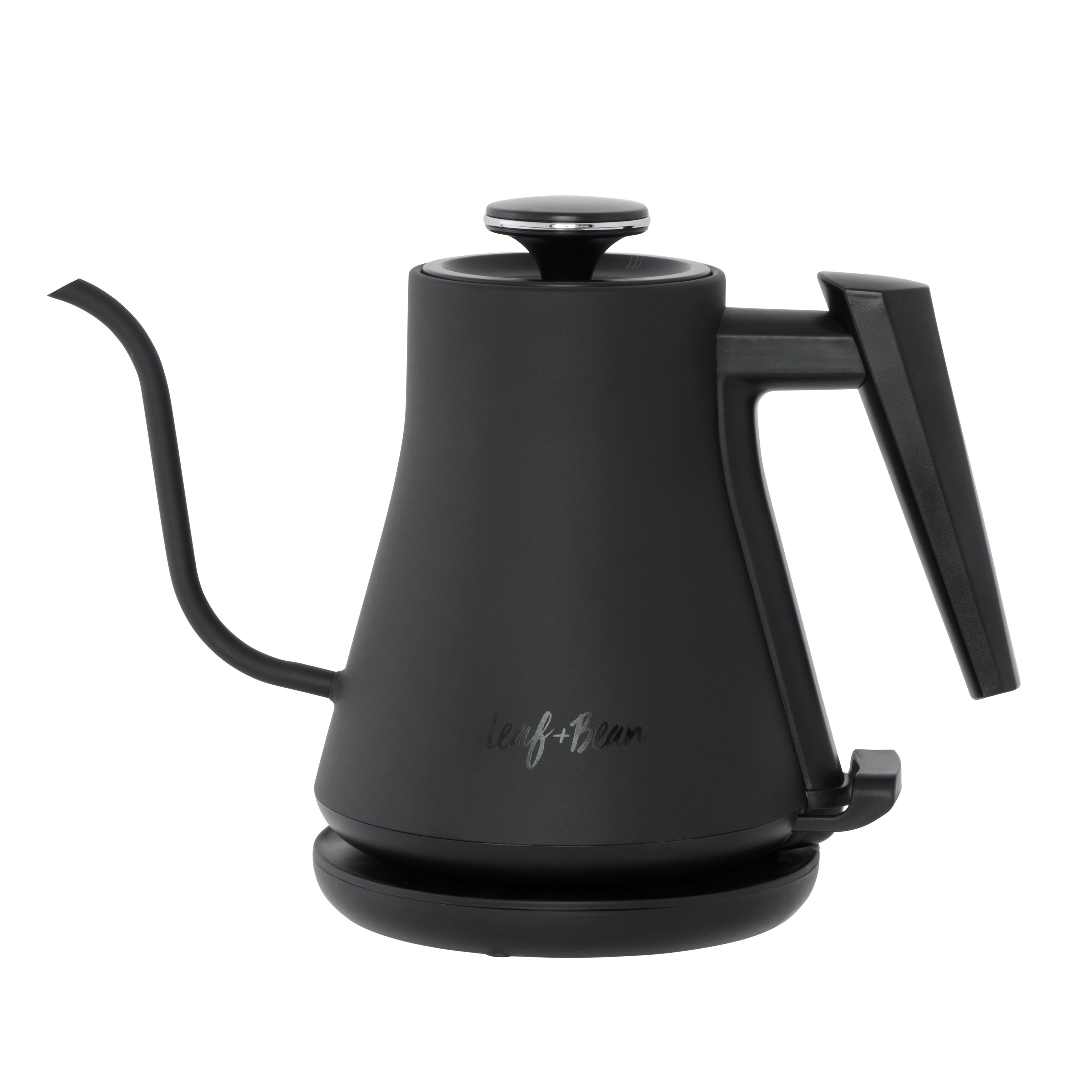 Leaf & Bean Gooseneck Kettle Black