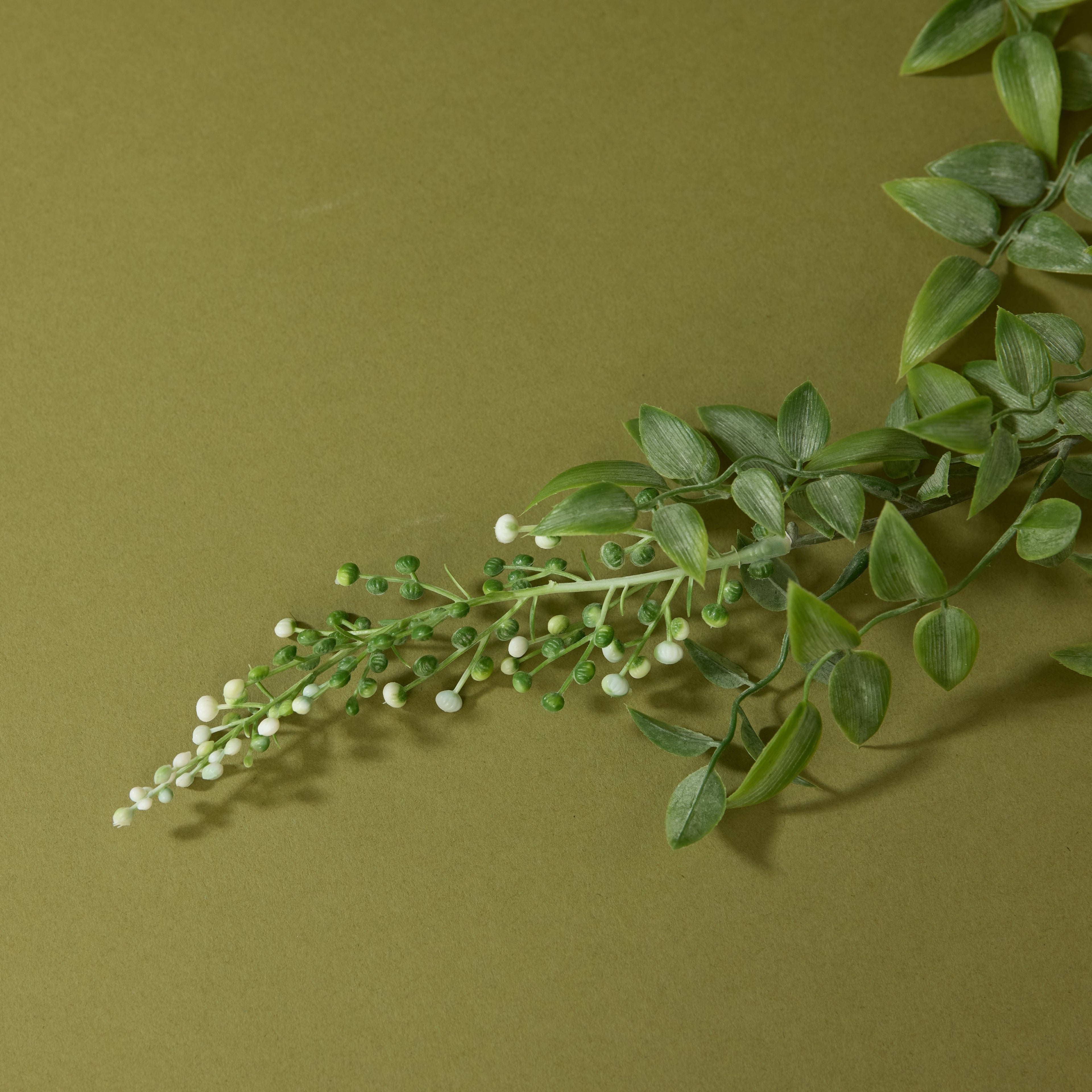 Faux Budding Hanging Bush - Garden Pot | 78cm