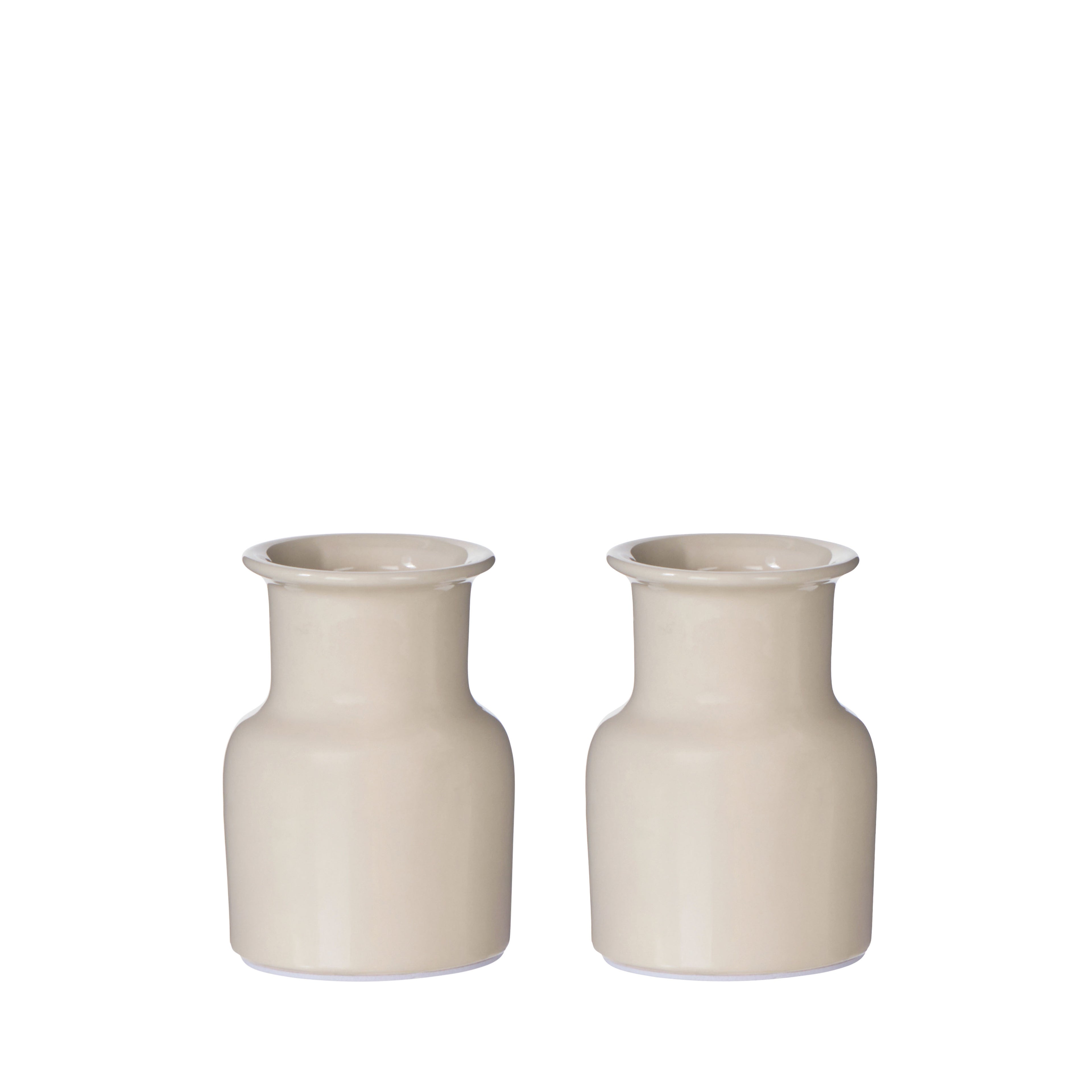 Nani Vase 2pcs Set| Oat - 10.5cm