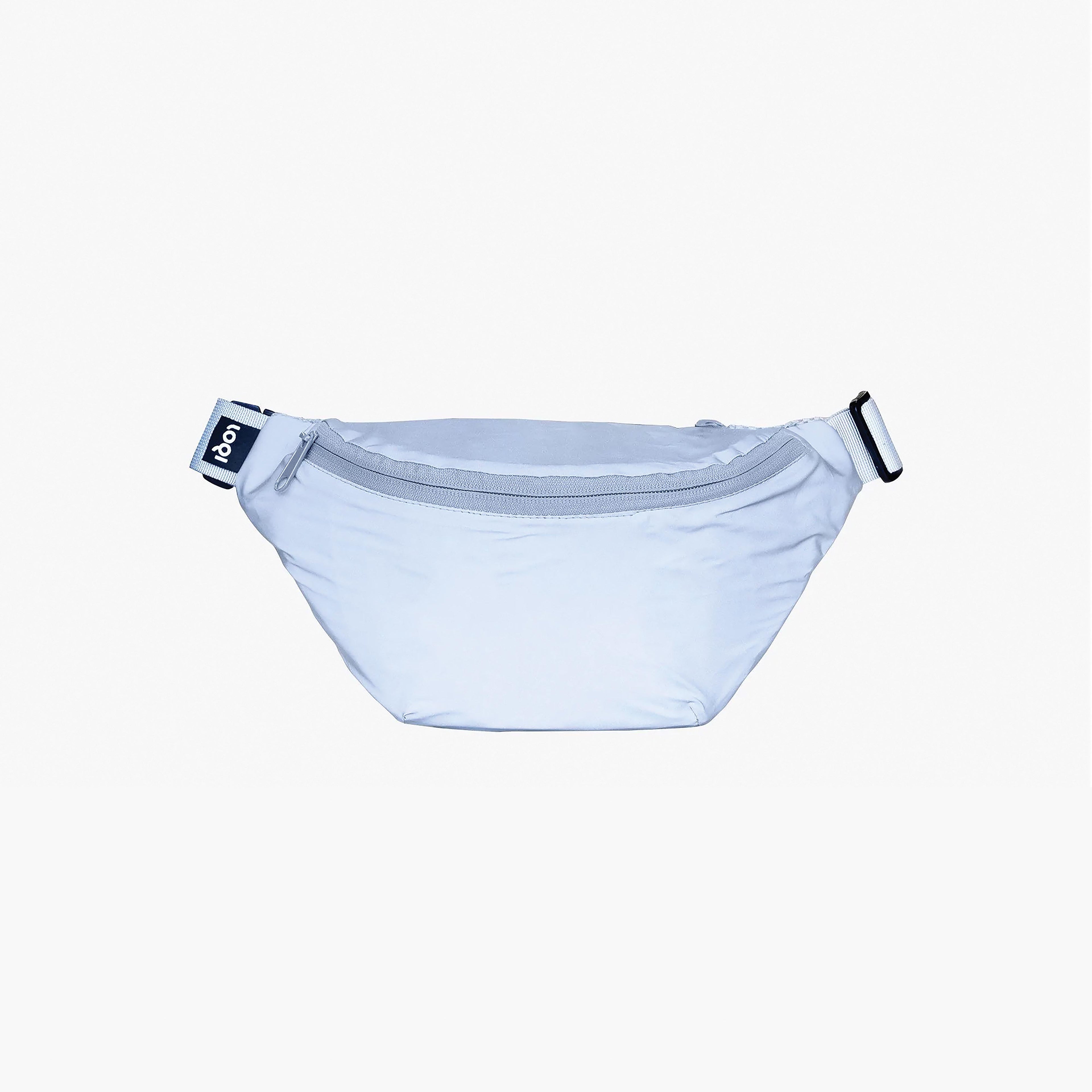 LOQI Reflective Silver Bumbag Silver