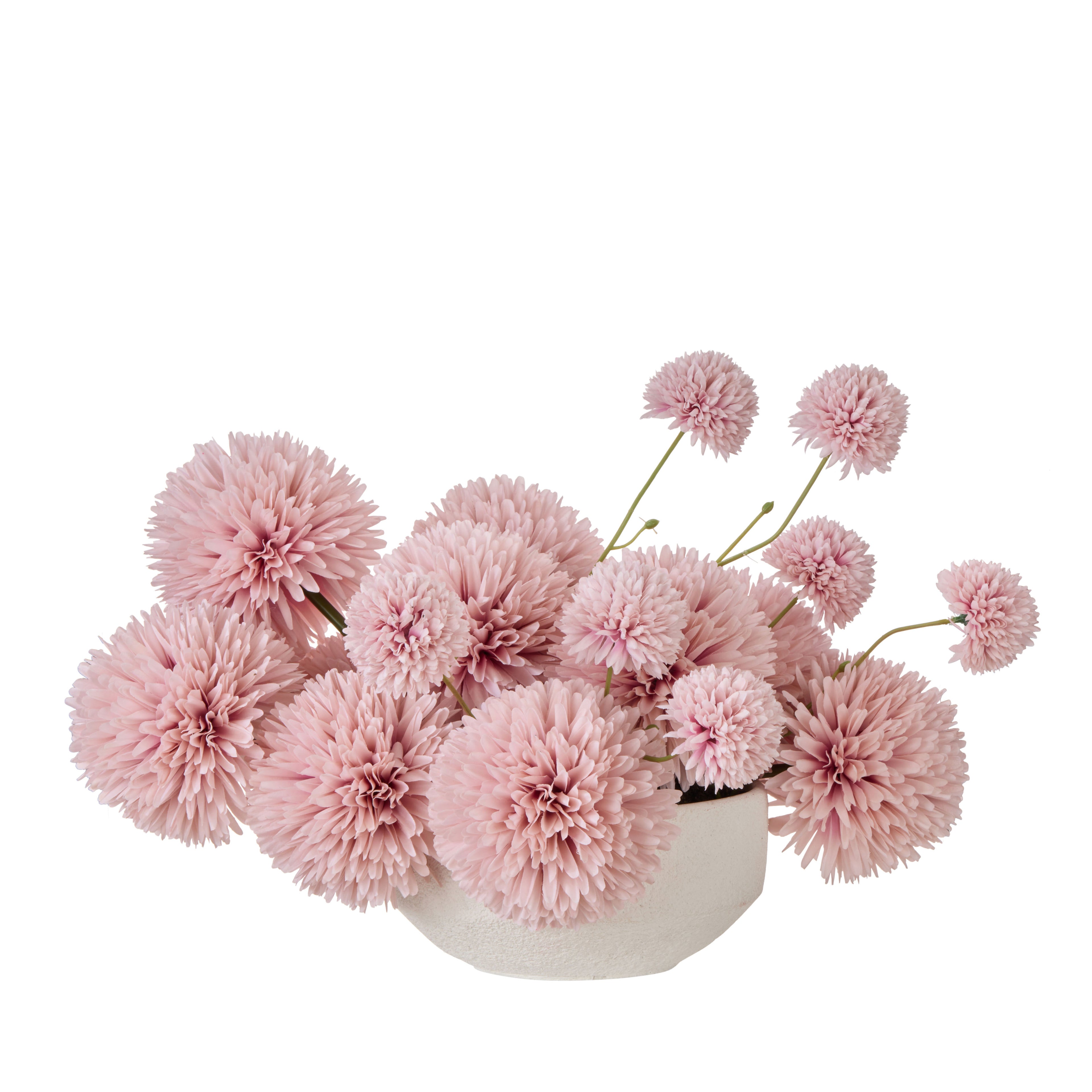 Faux Kiku - Delos Planter | Pink - 36cm
