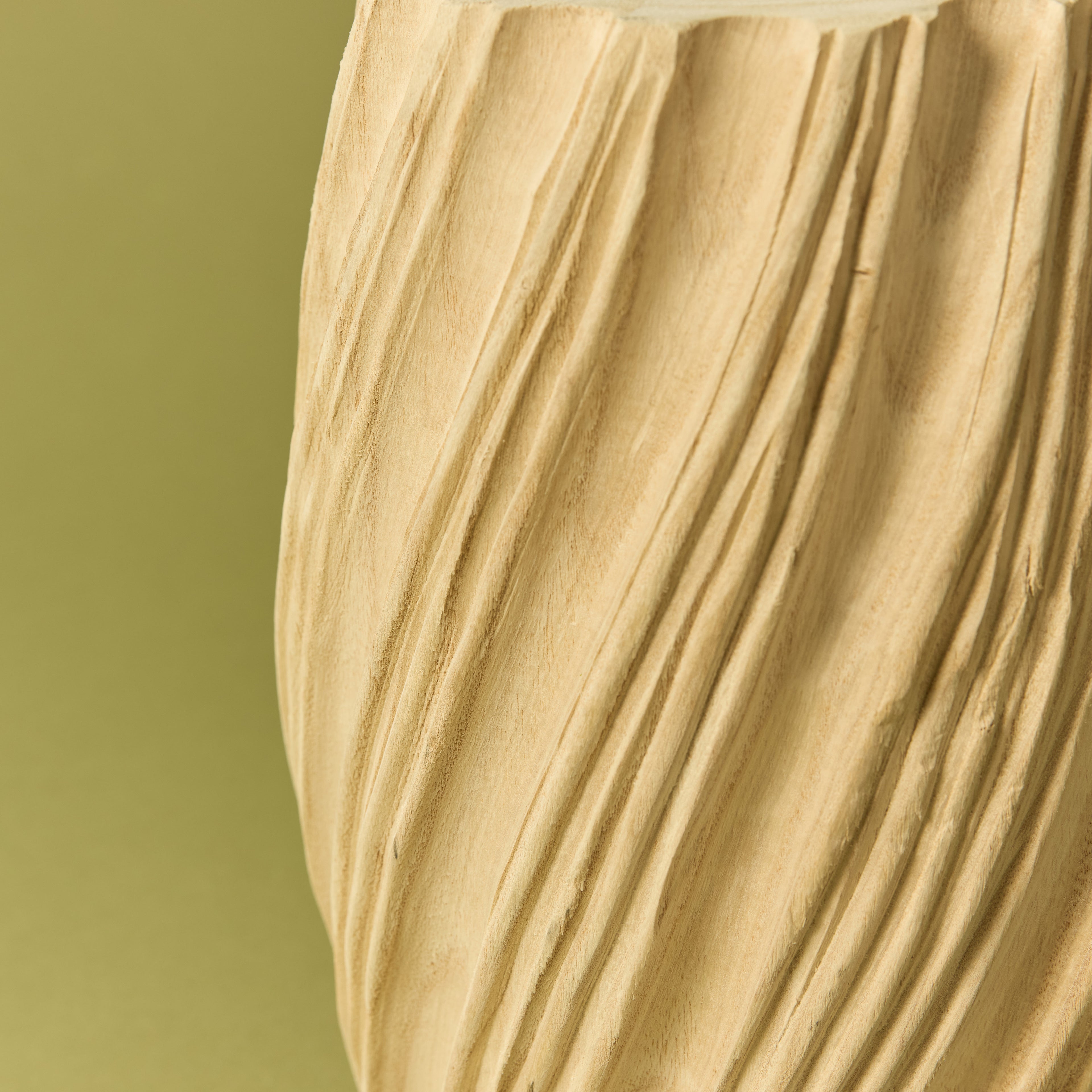 Dansk Ribbed Vase| Natural - 27cm