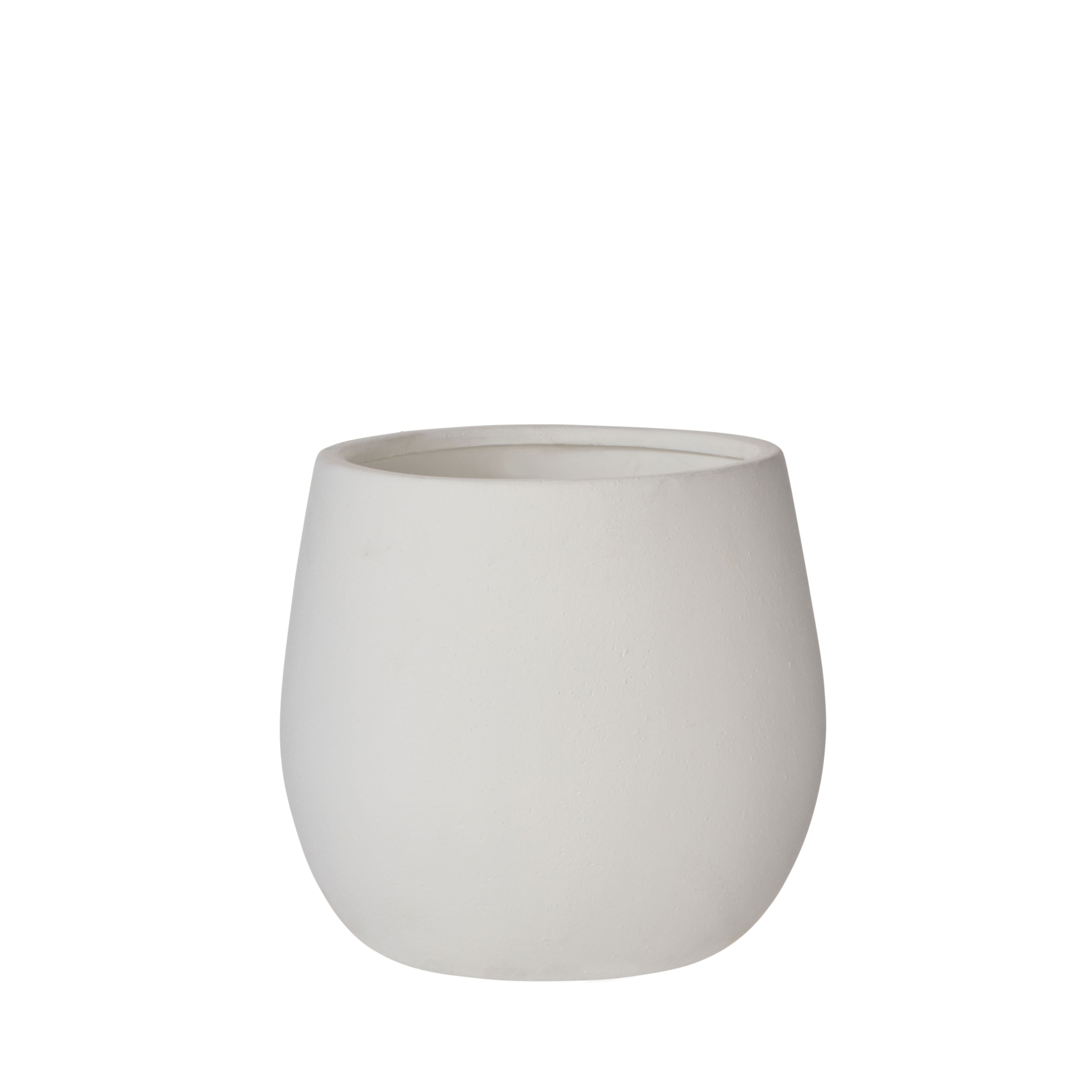 Tub Pot | White - 26cm