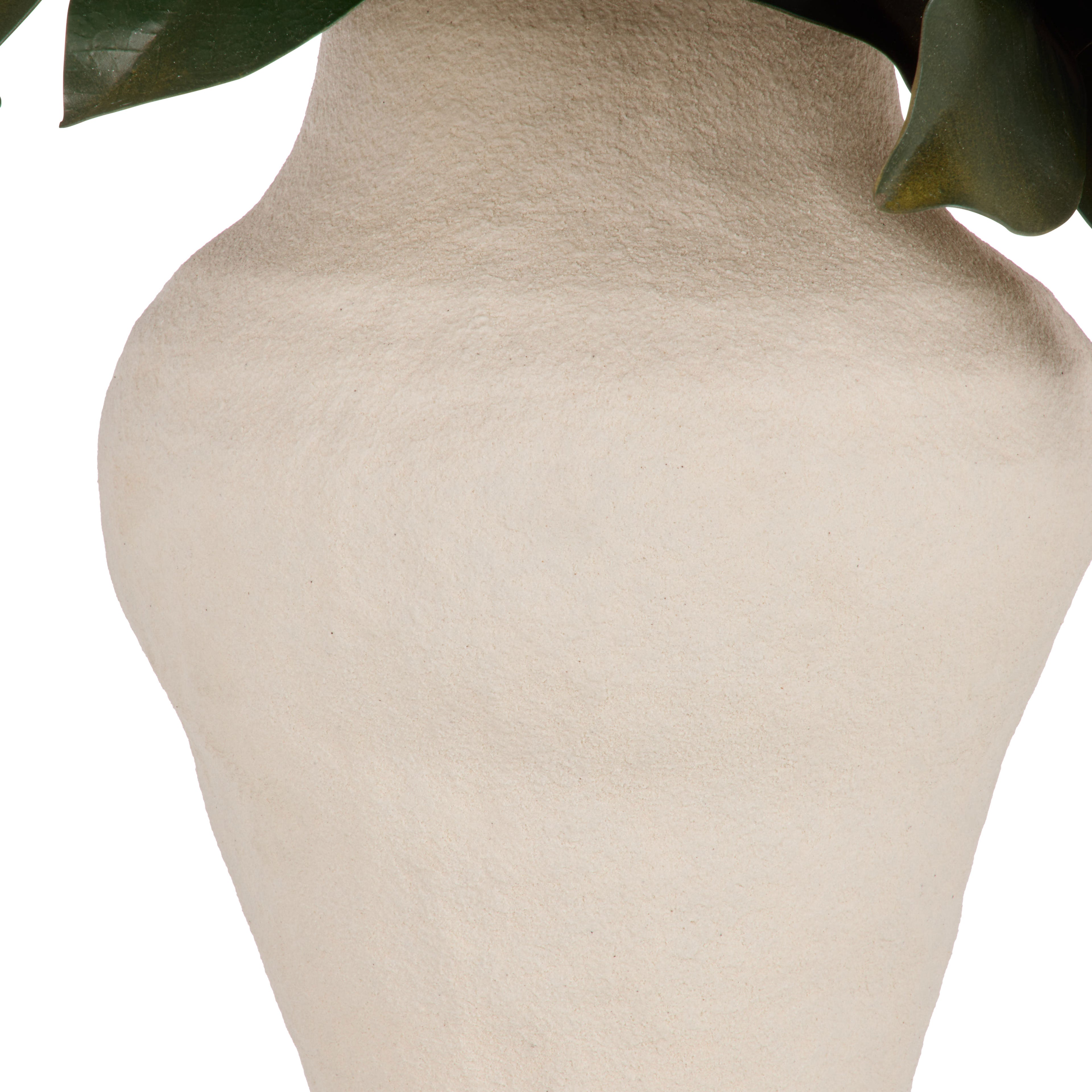 Faux Magnolia Mix - Ryde Vessel | White - 75cm