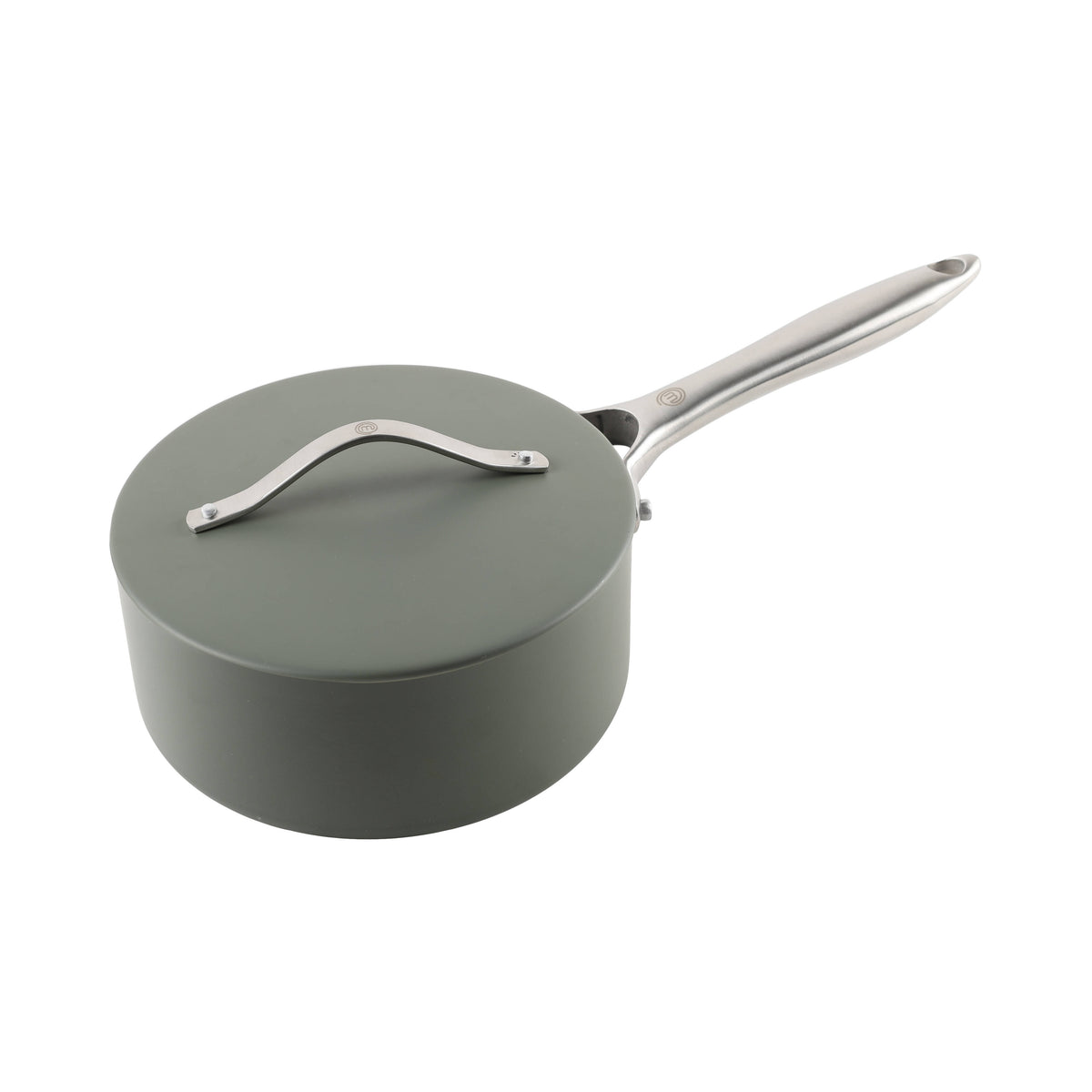 MasterChef Sage Elementa Saucepan with Lid Sage & Cream