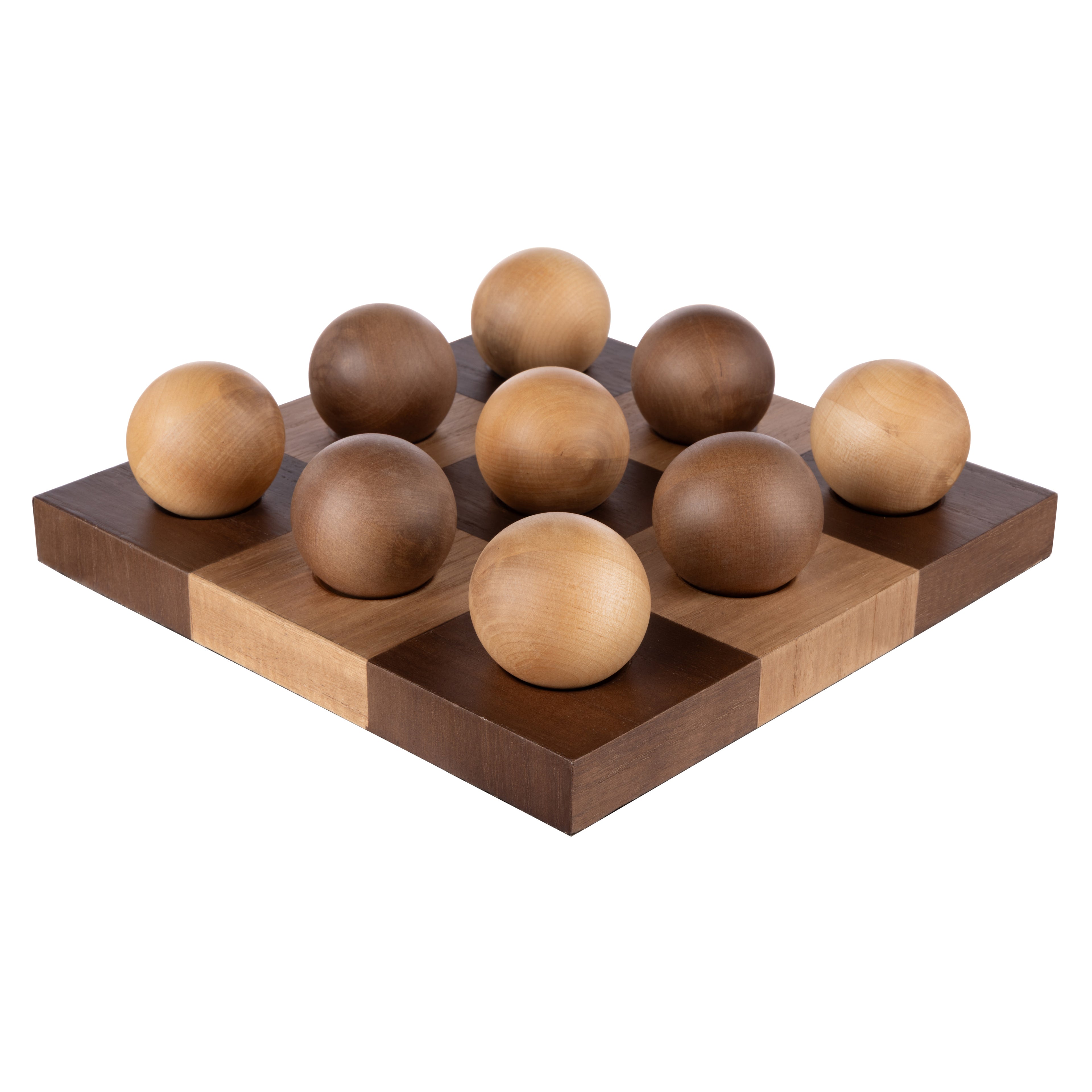 Academy Marshall Game & Sculpture Light & Dark Timber