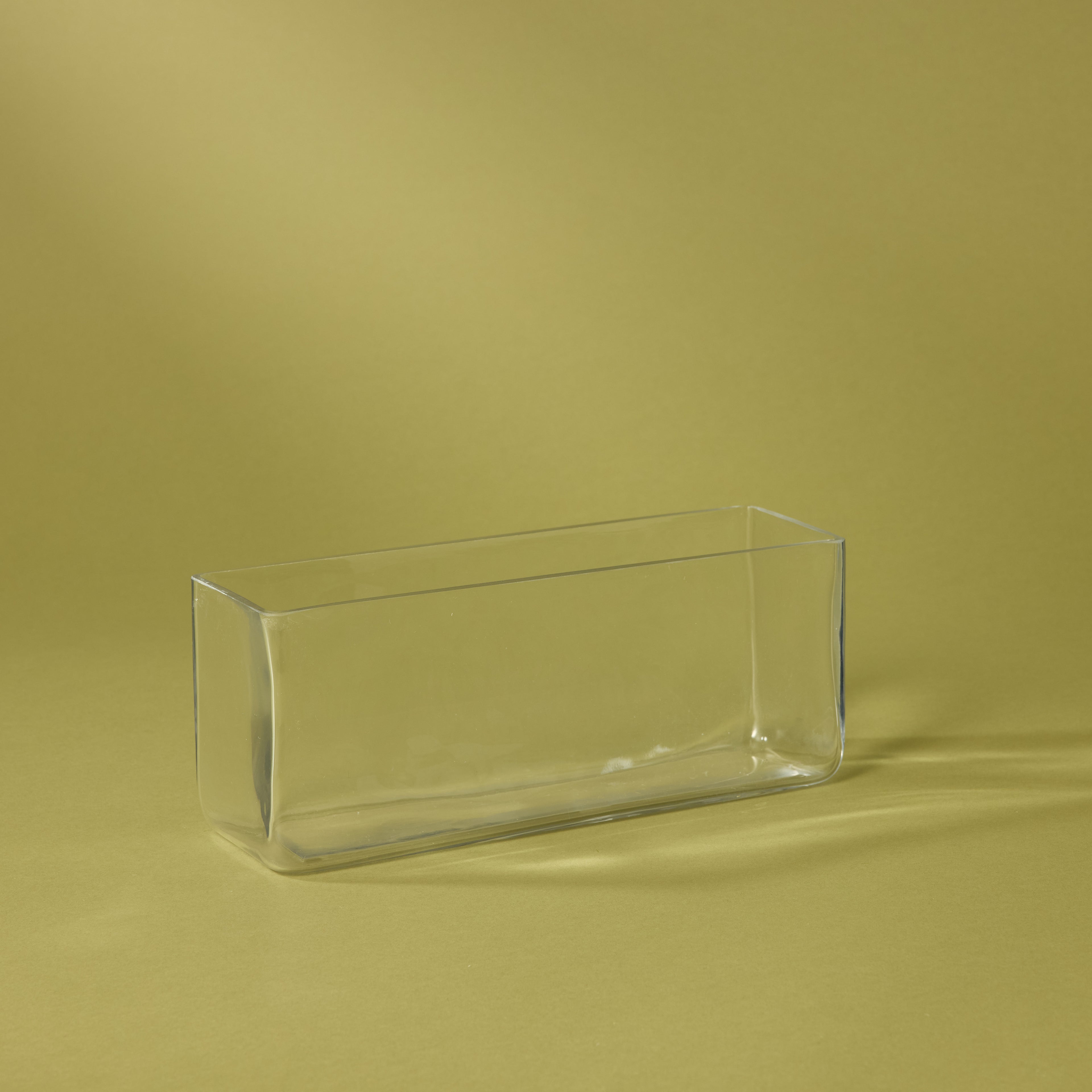 Esme Trough Vase | Glass - 30x9cm