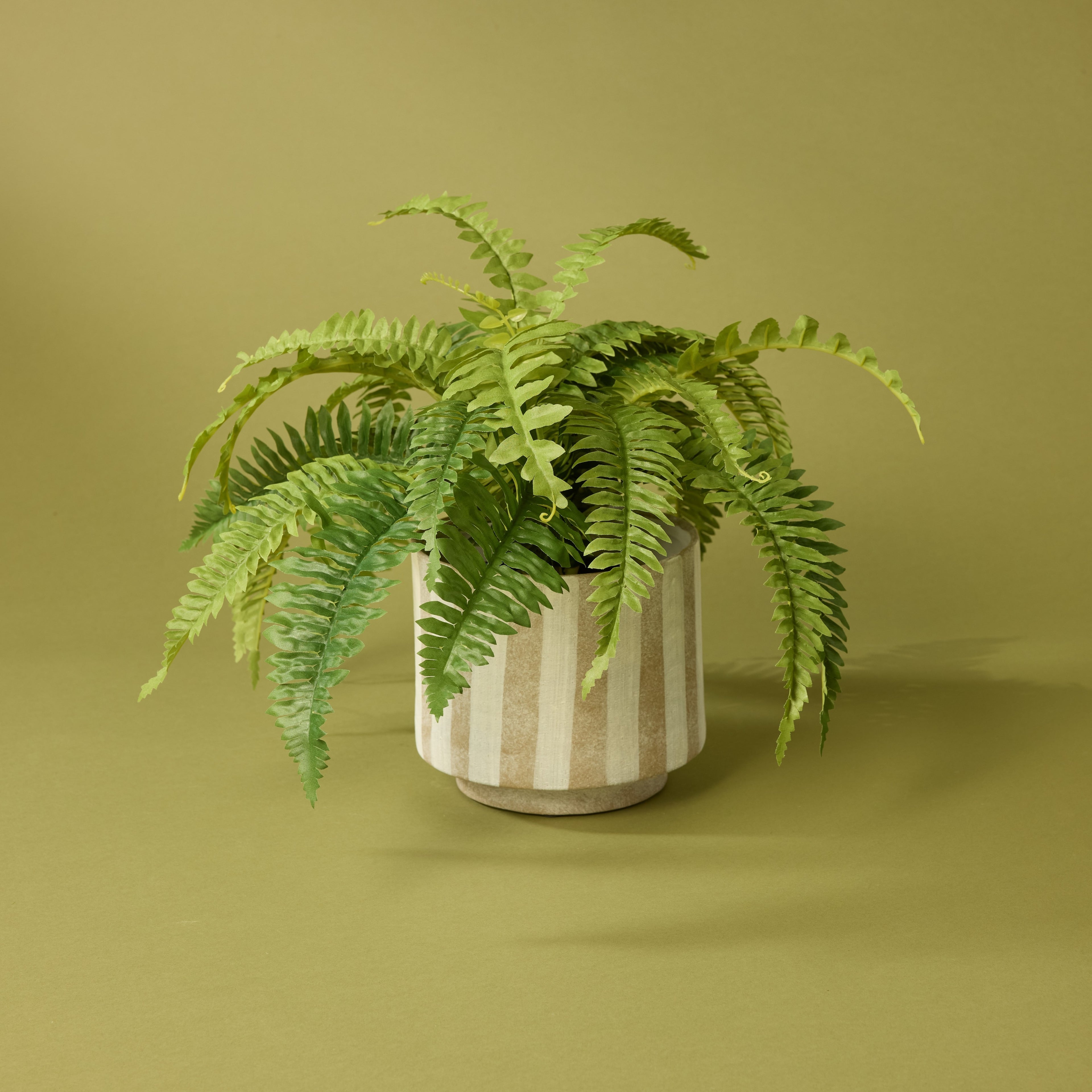 Faux Boston Fern - Garden Pot | 37cm
