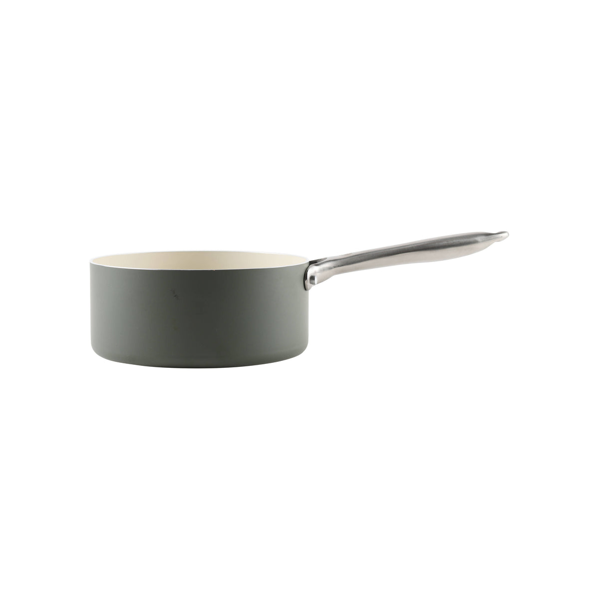 MasterChef Sage Elementa Saucepan with Lid Sage & Cream