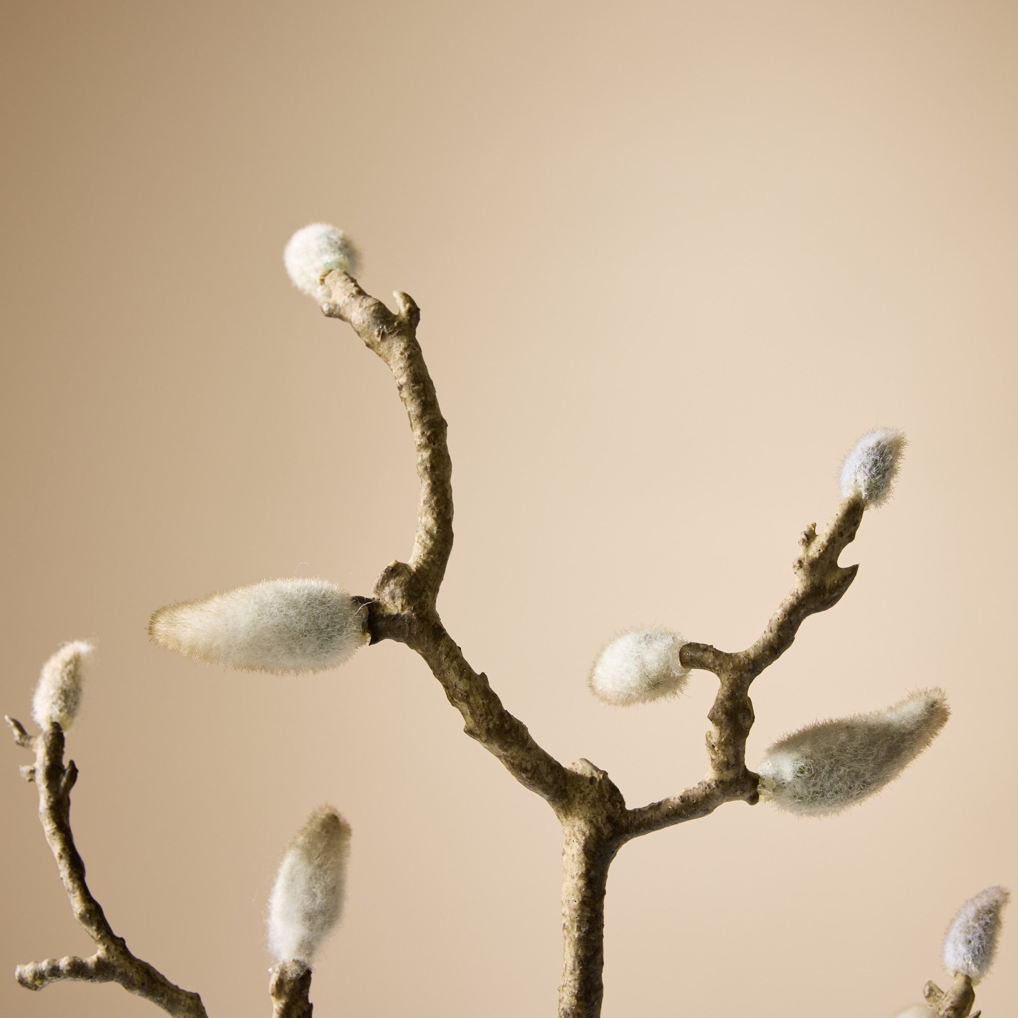 Faux Magnolia Tree Bud Branch | 9x26x79cm