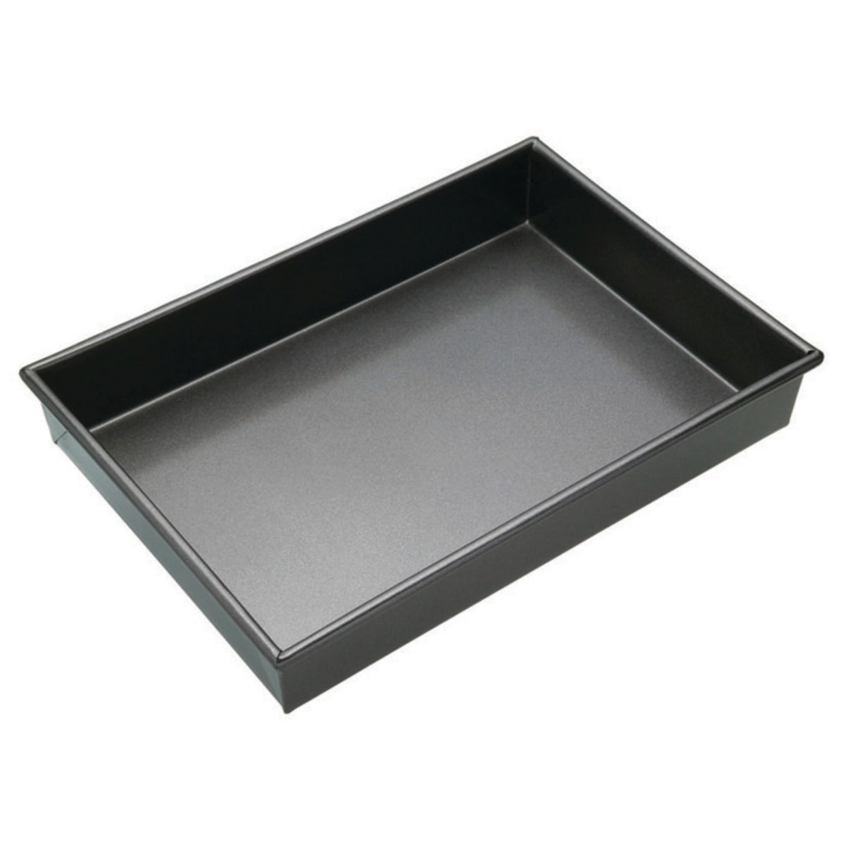 MasterPro Non-Stick Rectangular Deep Cake Pan Black
