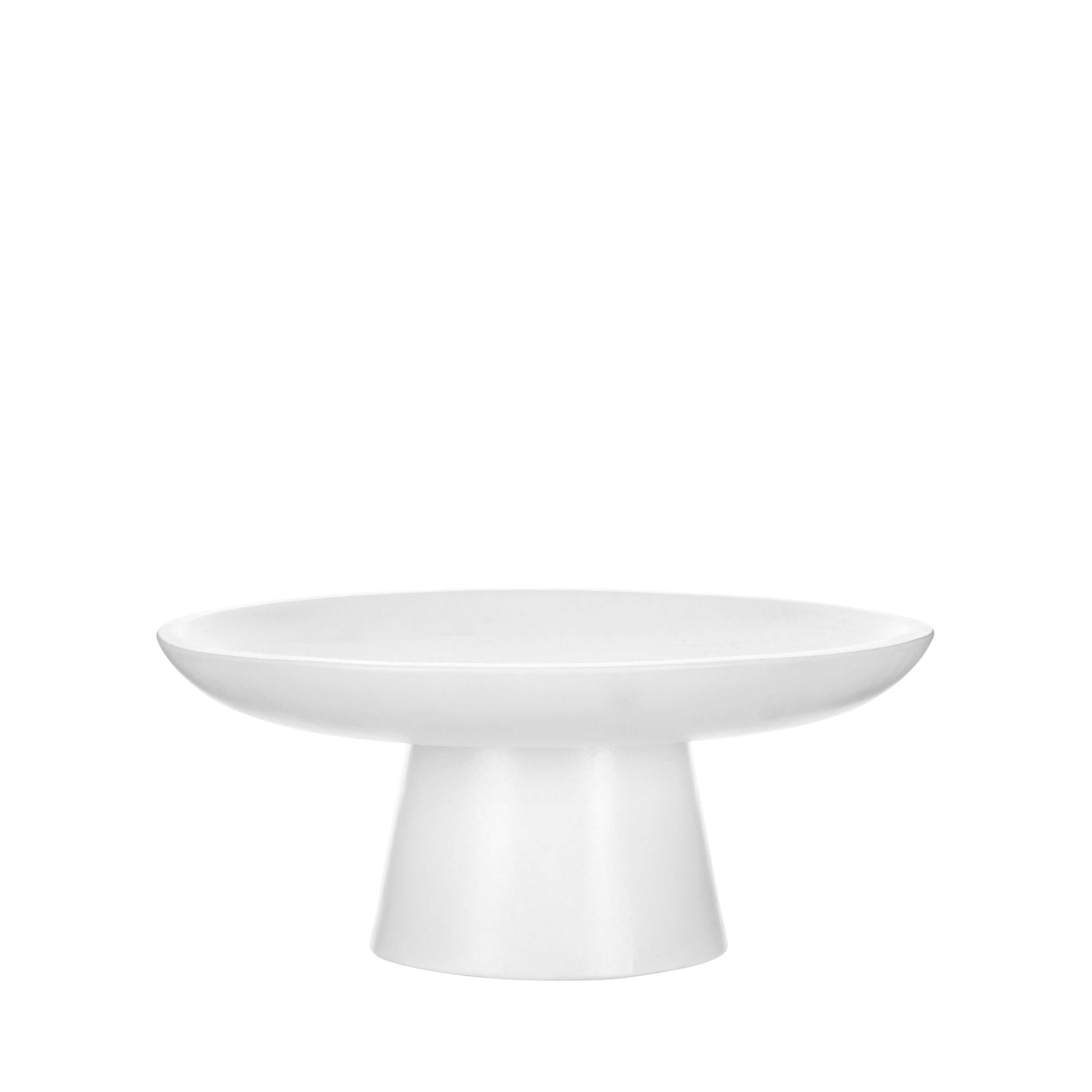 Arden Footed Bowl | White - 15cm