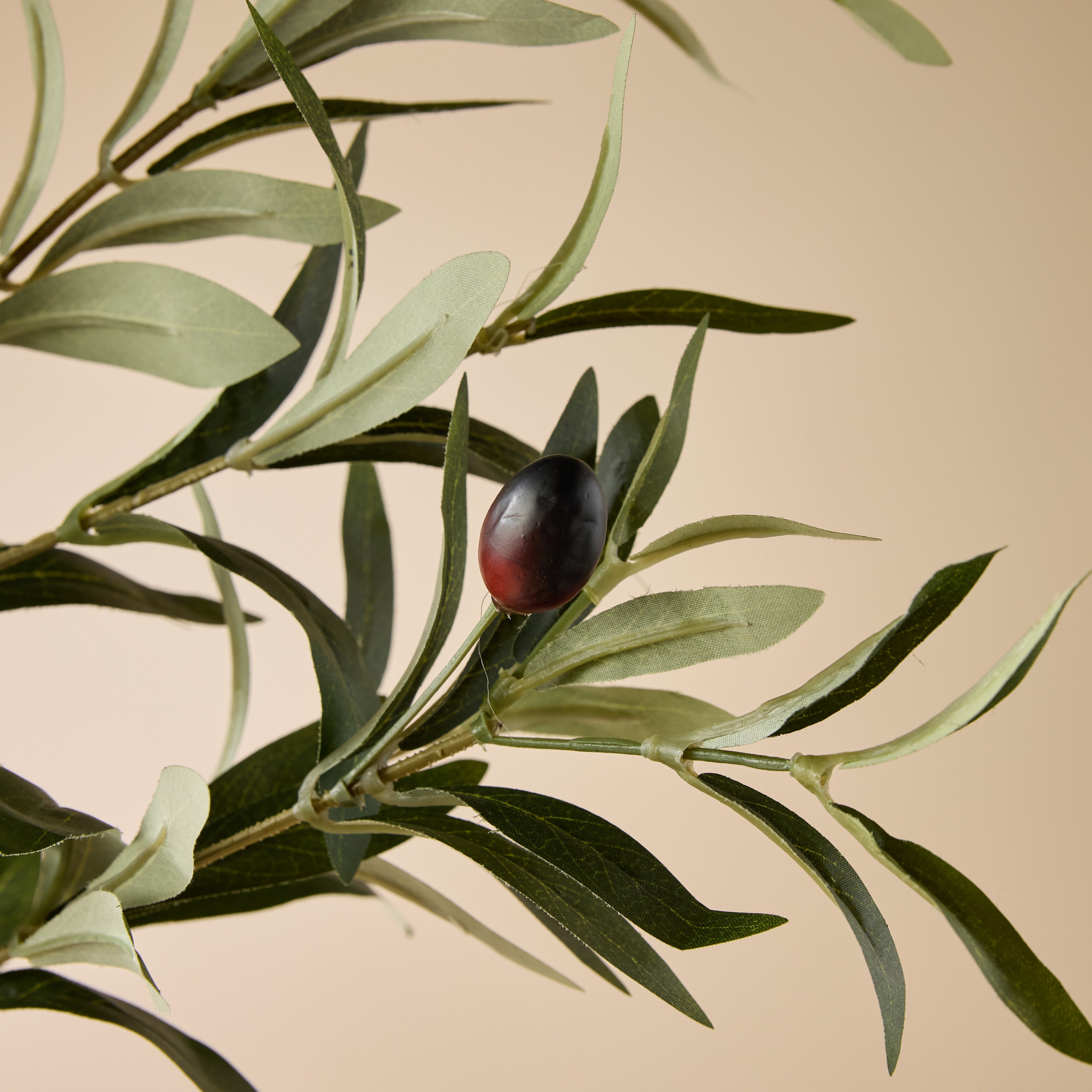 Faux Olive Spray | Green - 105cm