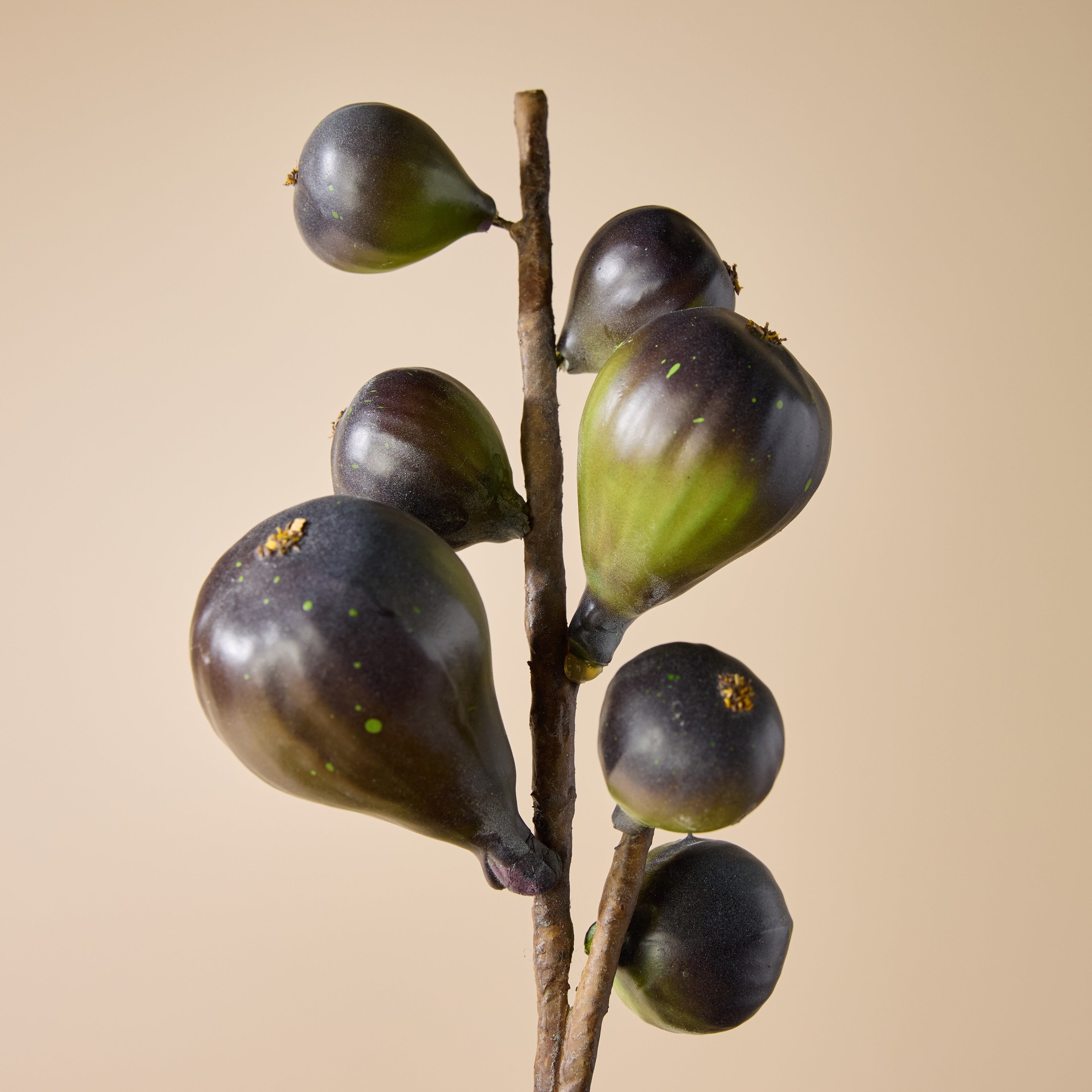 Faux Wild Fig Spray | Burgundy - 70cm