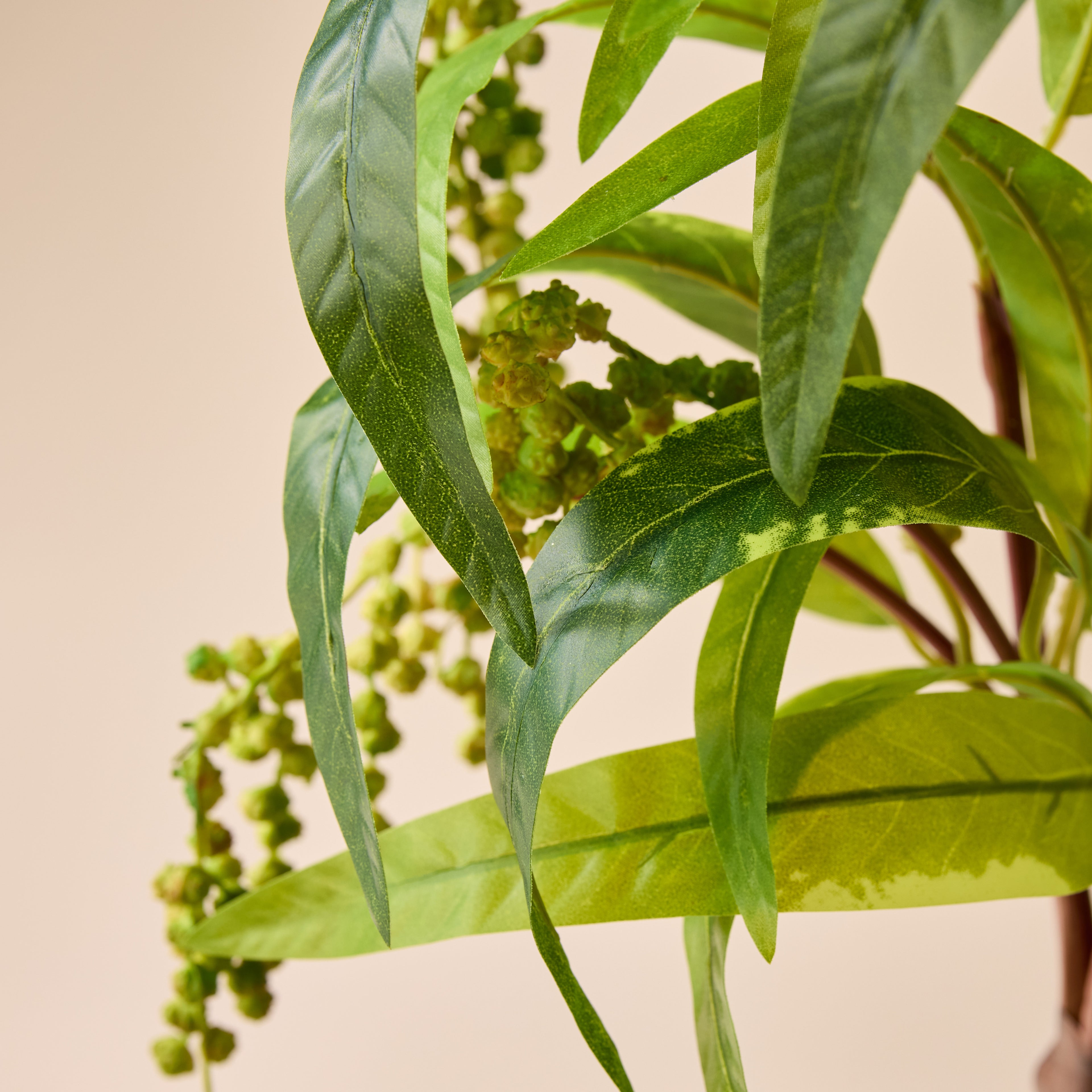 Faux Golden Wattle Bunch | Yellow - 61cm