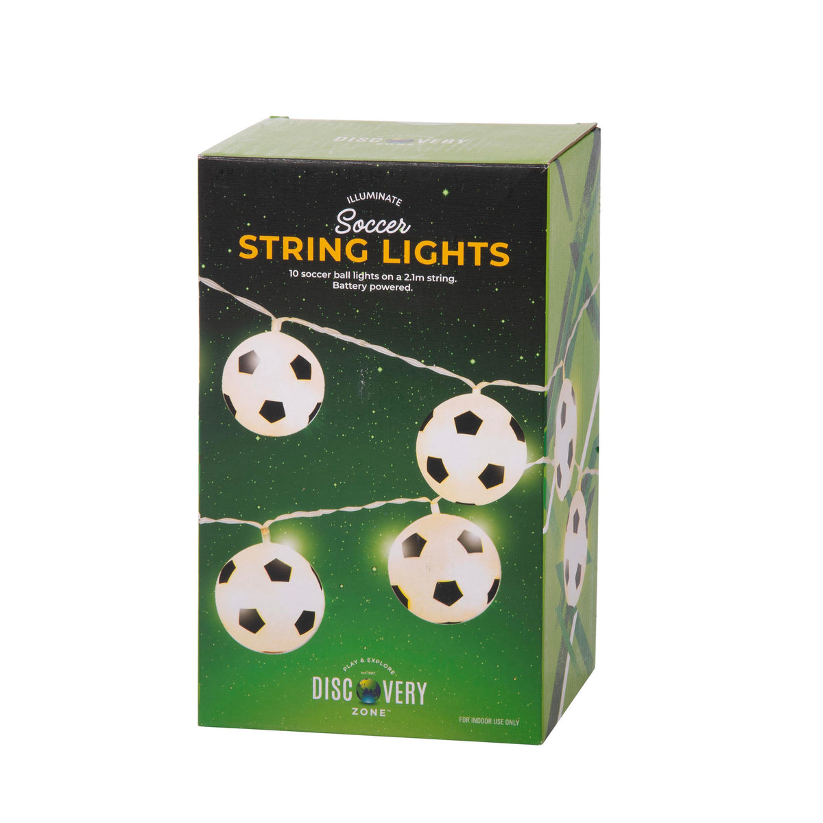 Discovery Zone Illuminate String Lights - Soccer