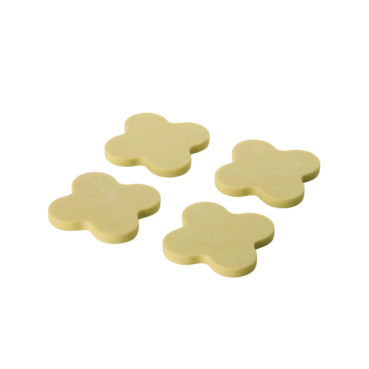 Emporium Resin Bubble Coasters 4pcs Set Lime