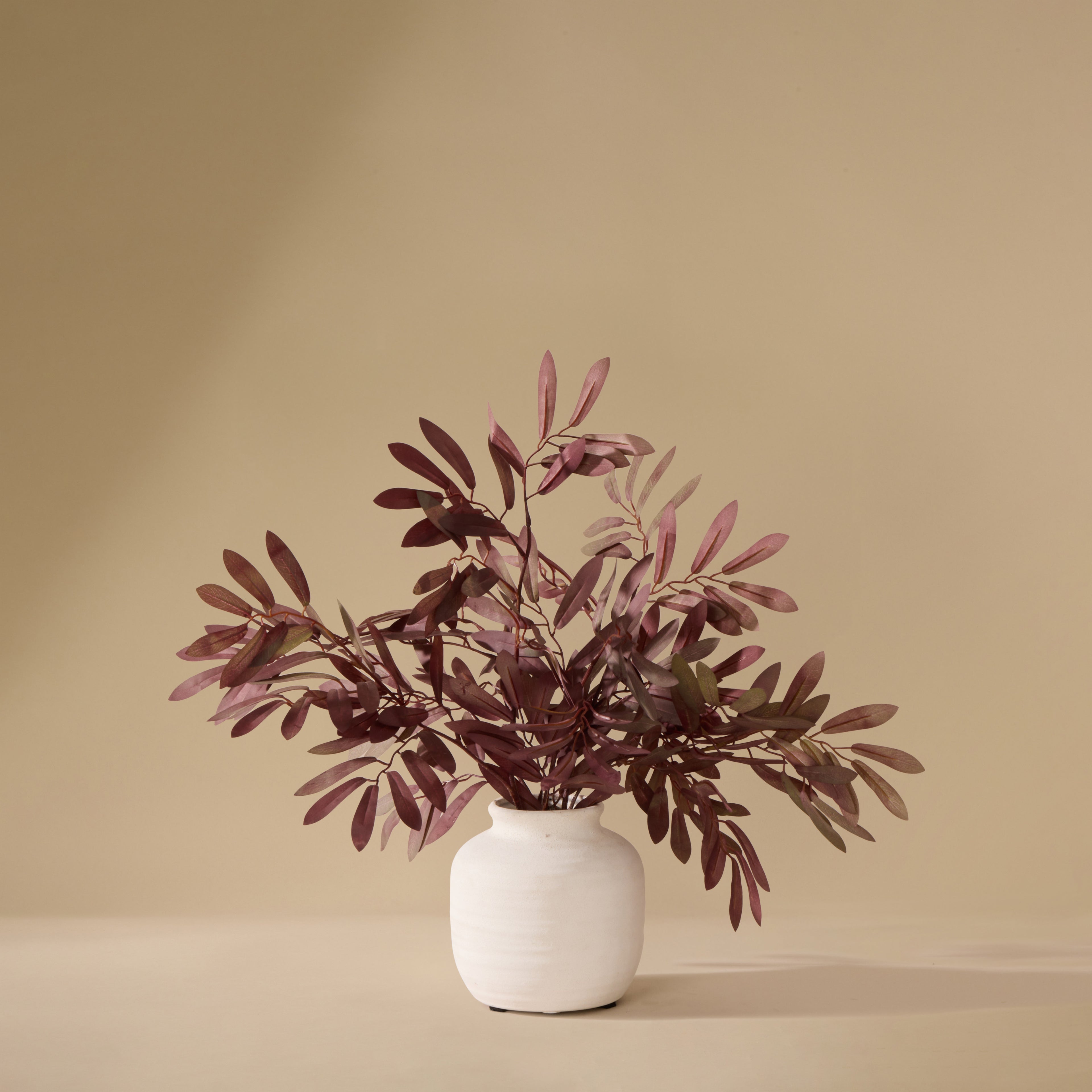 Faux Eucalyptus Mix - Neven Vase | Purple - 55cm